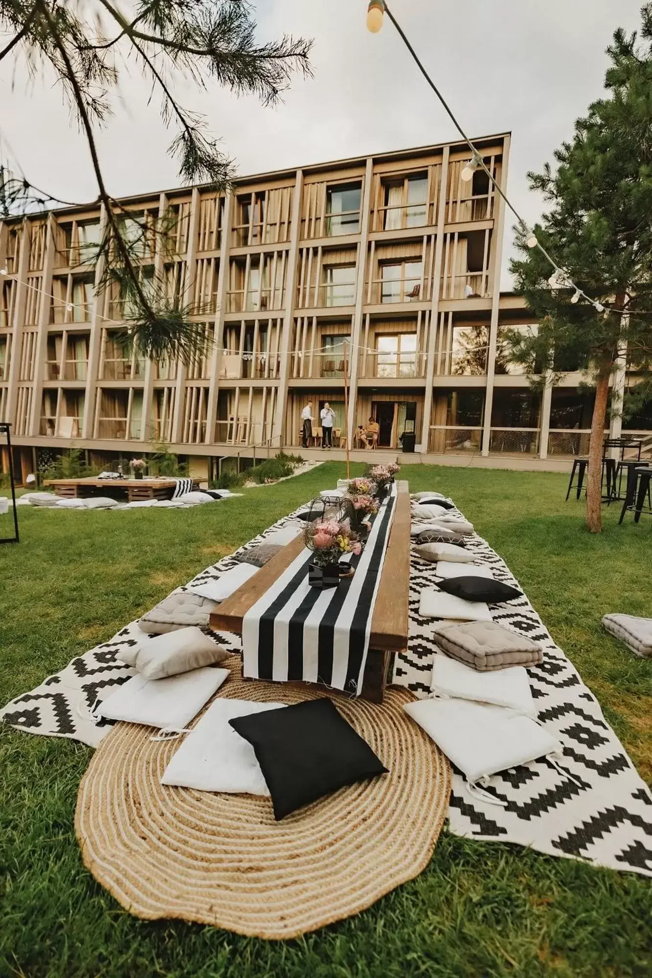 Garden, Property Building in Hotel Bohinj