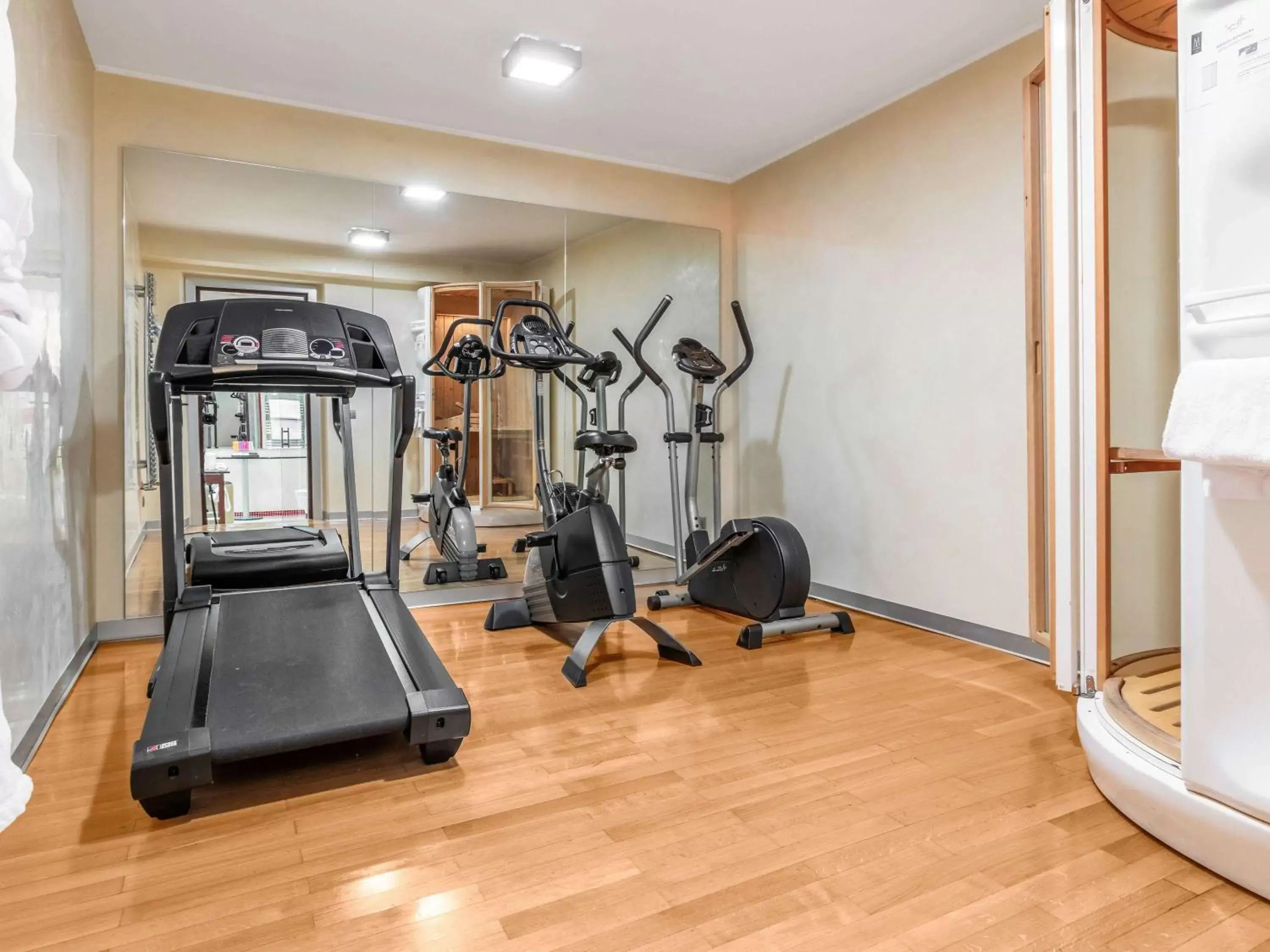 Photo of the whole room, Fitness Center/Facilities in La Griffe Hotel Roma