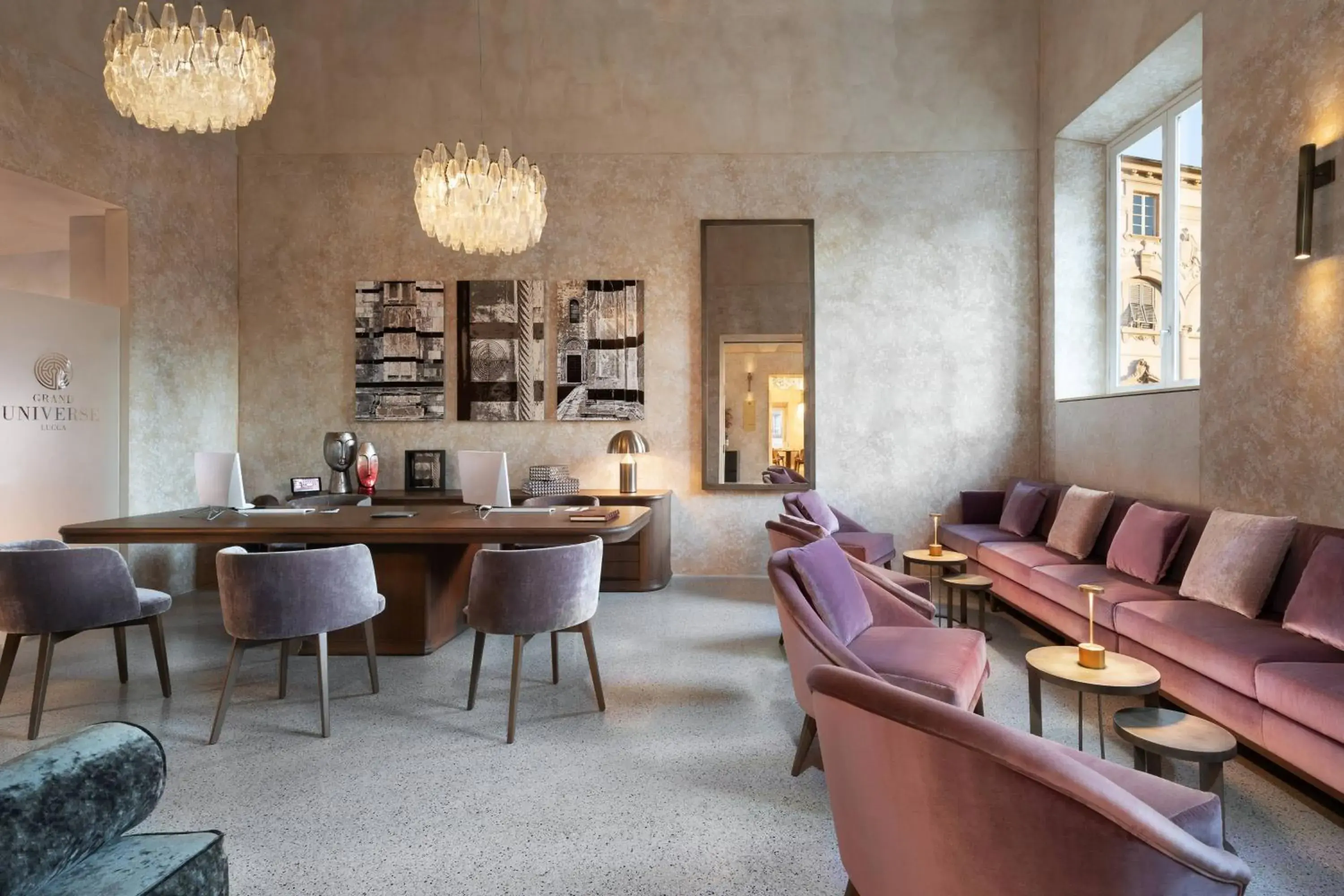 Lobby or reception, Lounge/Bar in Grand Universe Lucca, Autograph Collection