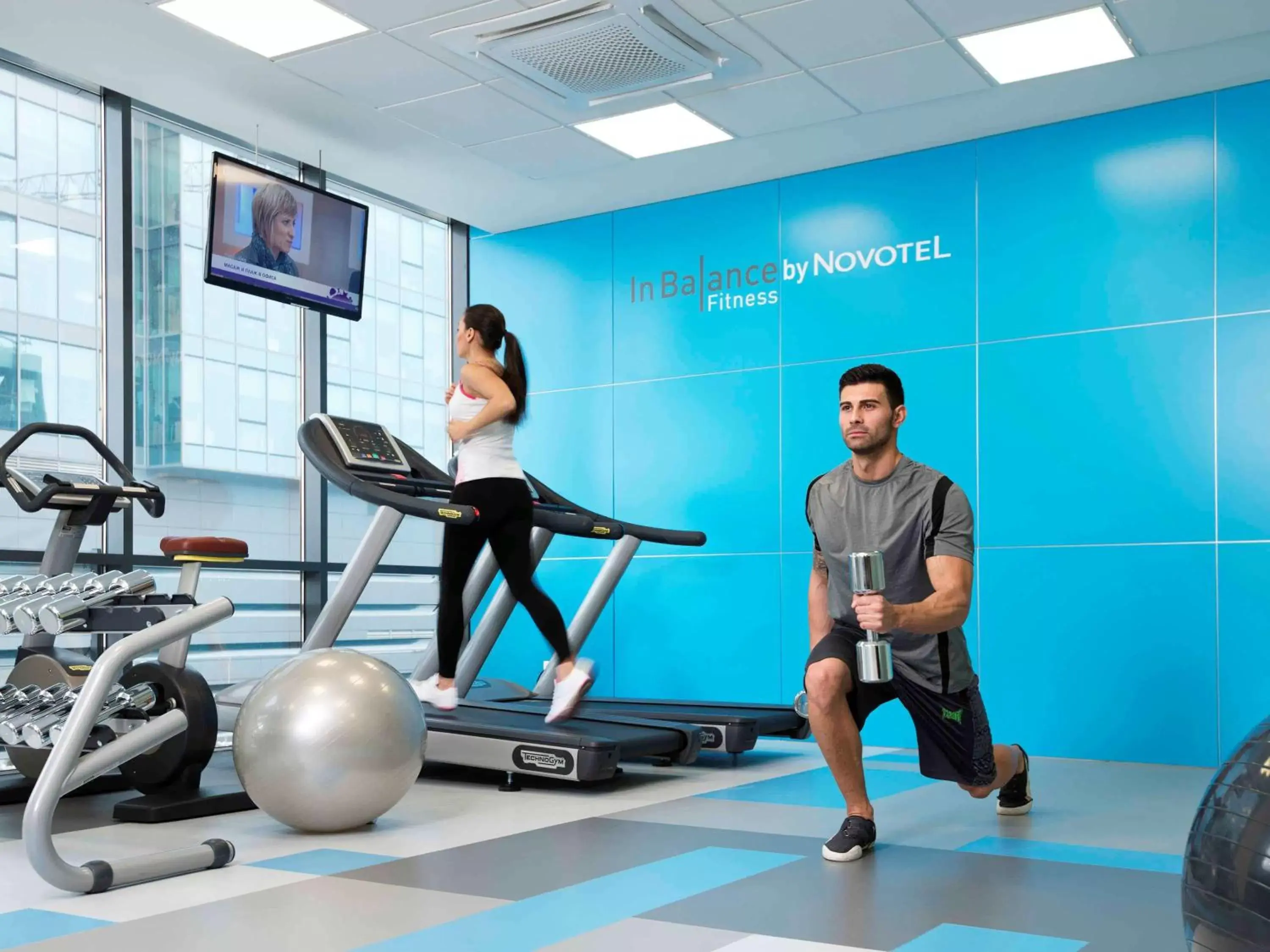 Spa and wellness centre/facilities, Fitness Center/Facilities in Novotel Sofia