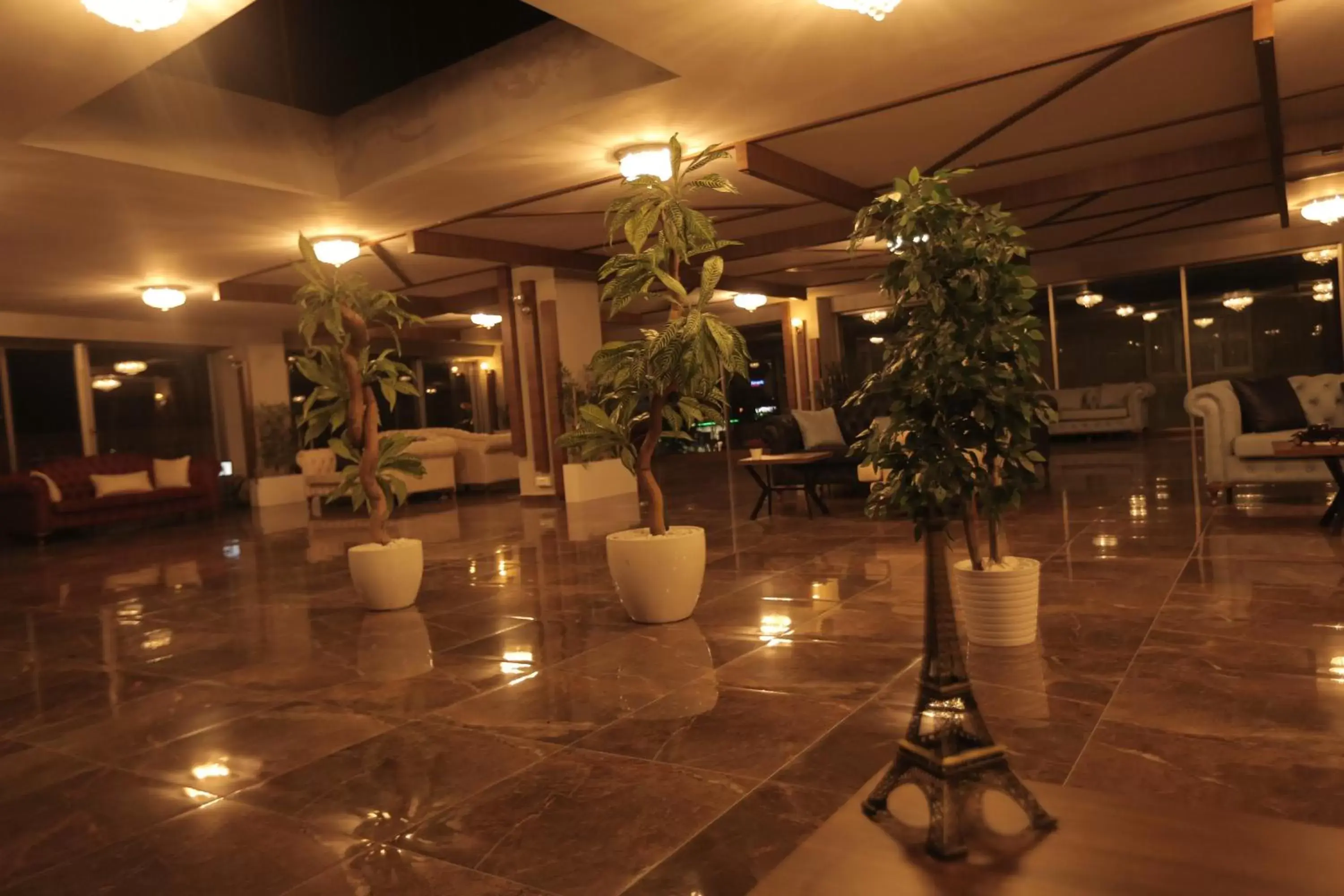 Lobby or reception in TEVETOGLU HOTEL