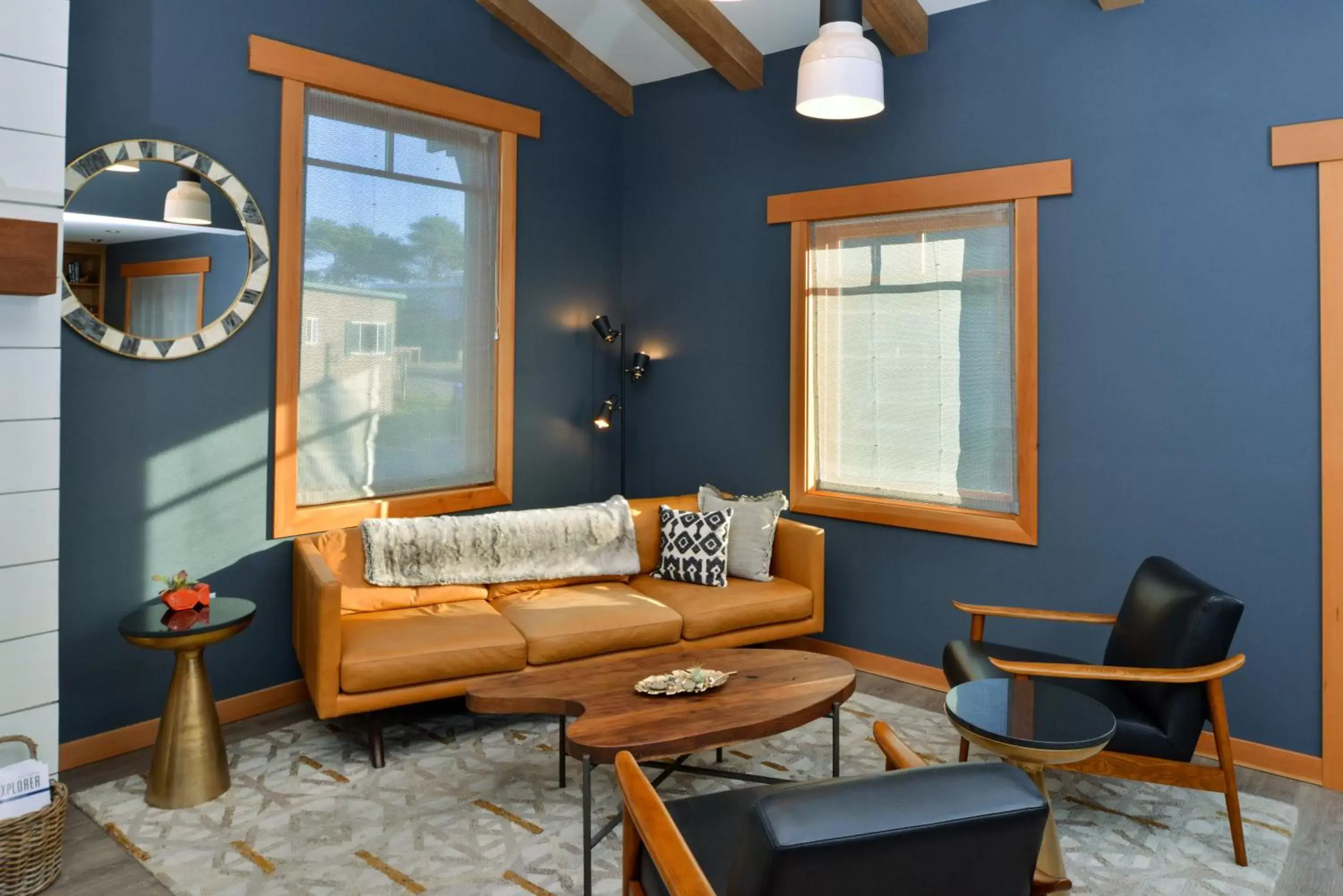 Seating Area in The Coho Oceanfront Lodge