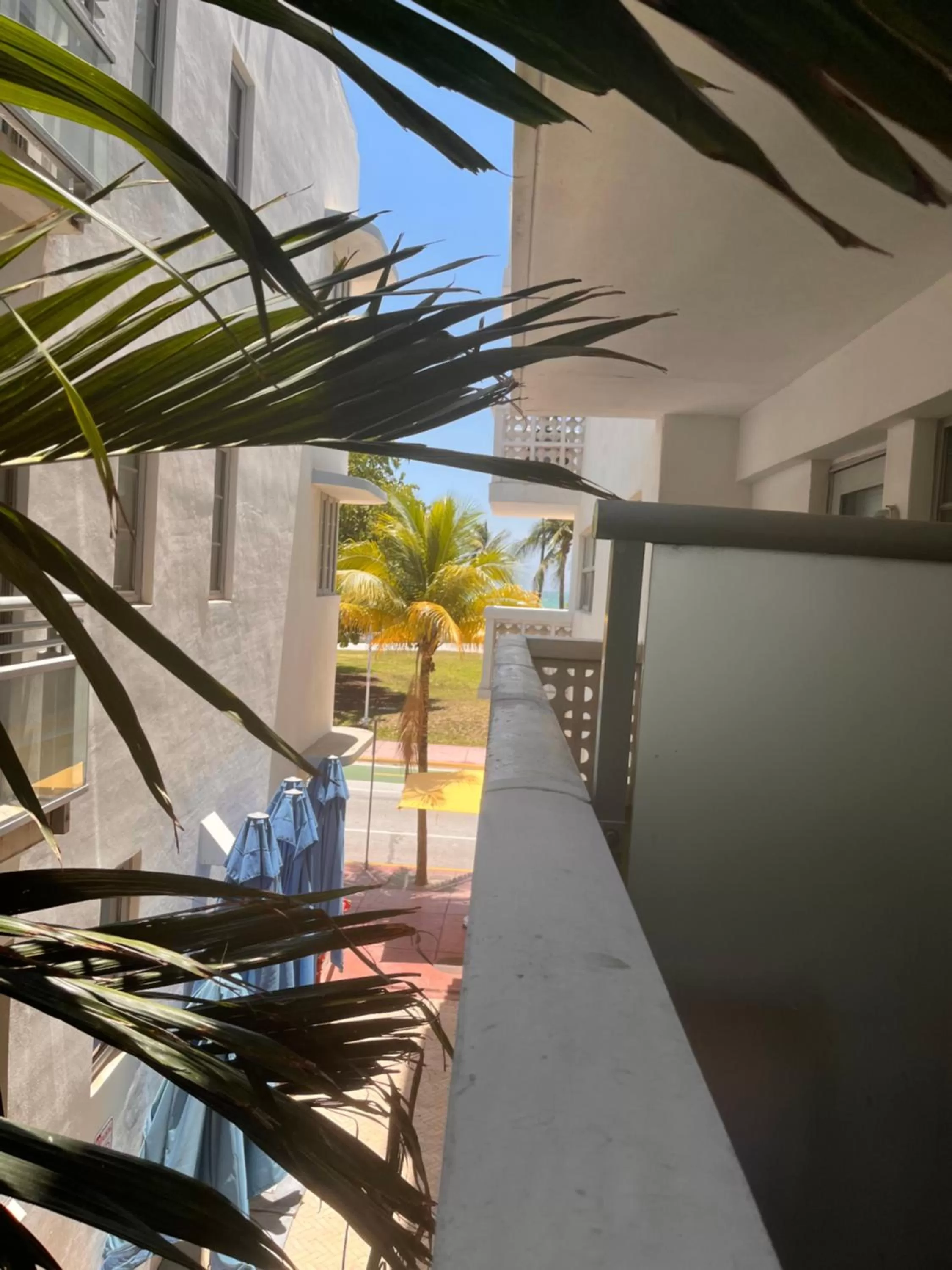 Balcony/Terrace in Suites at The Strand on Ocean Drive