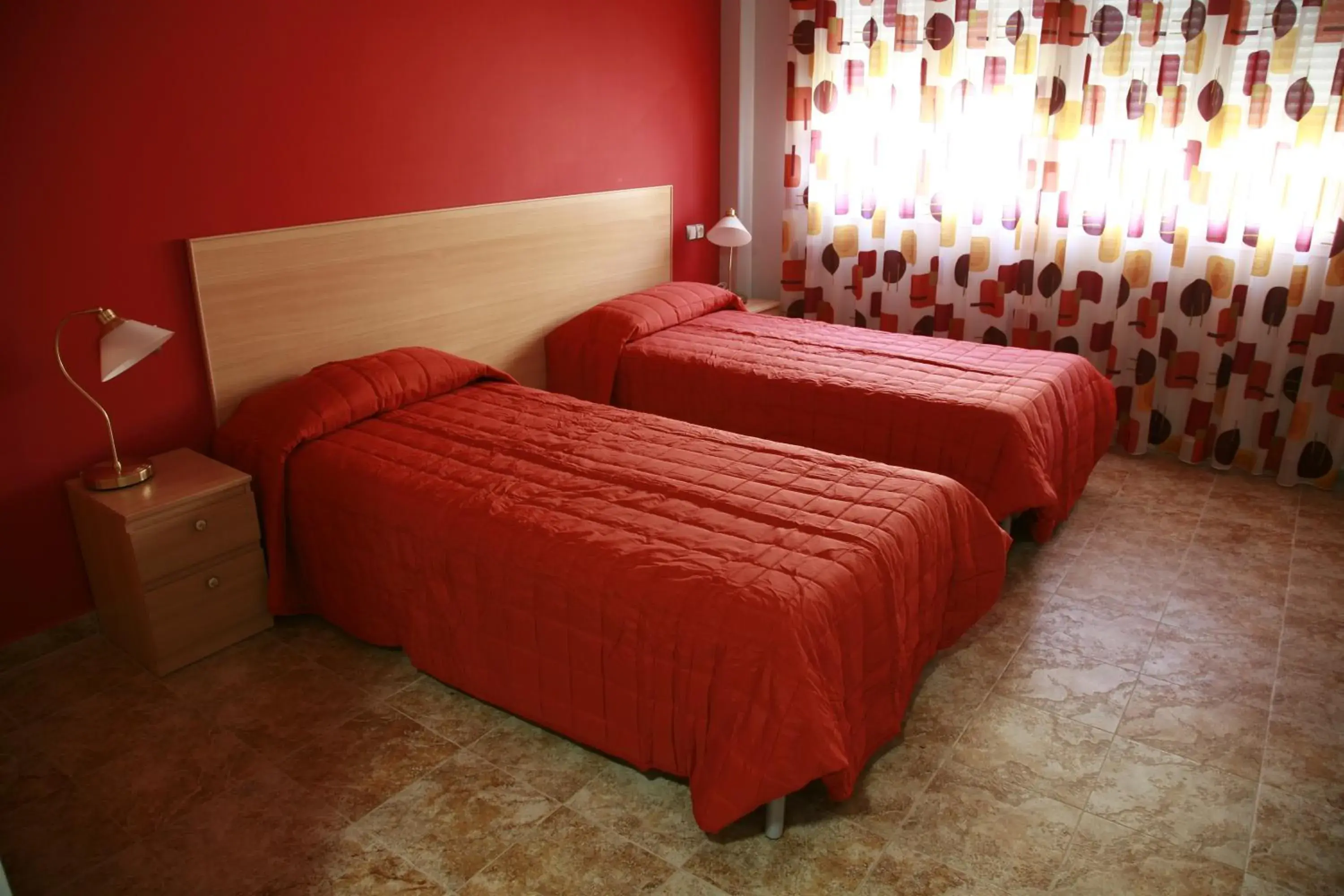 Bed in HOSTAL EL POLIGONO