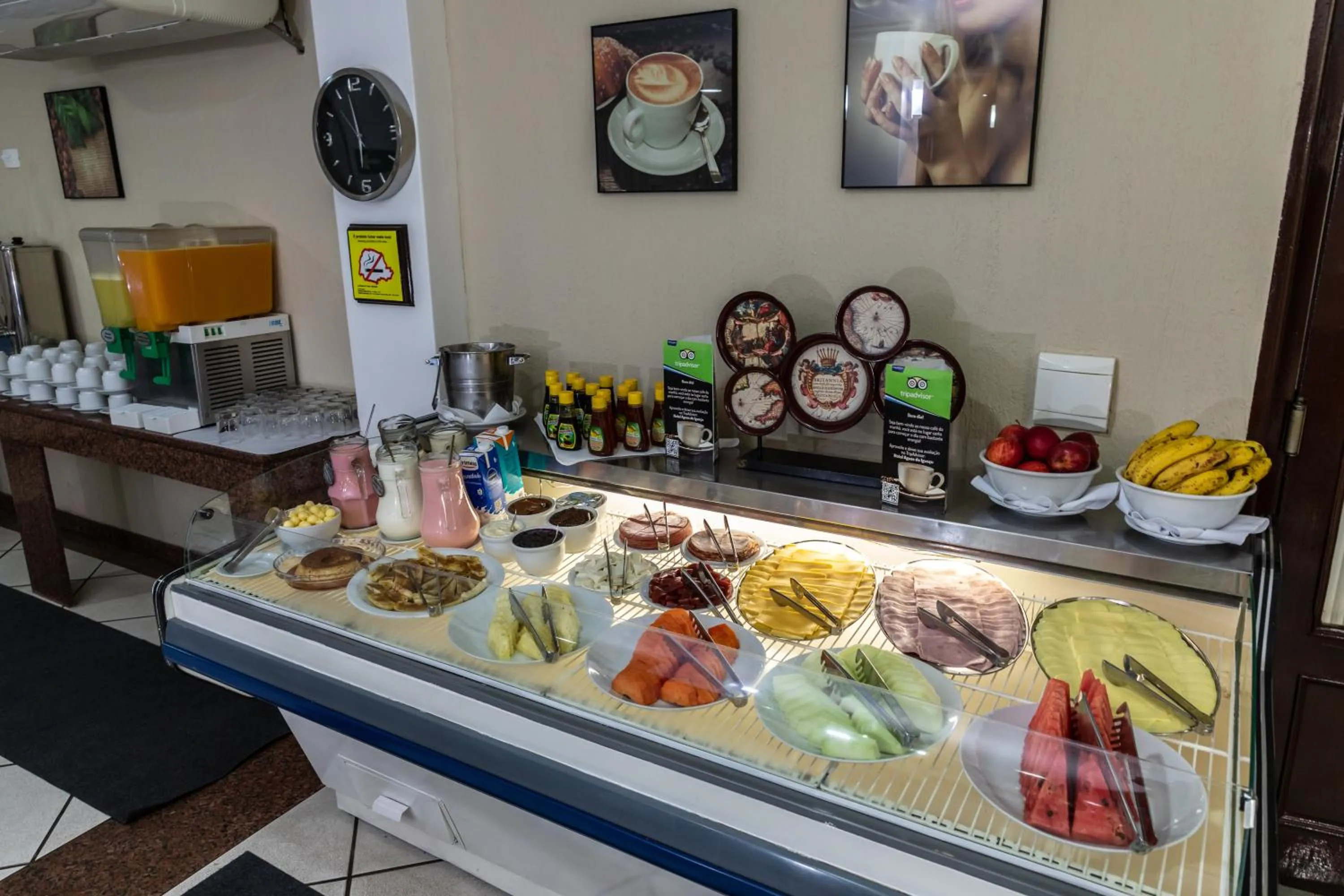 Food and drinks in Aguas do Iguaçu Hotel Centro