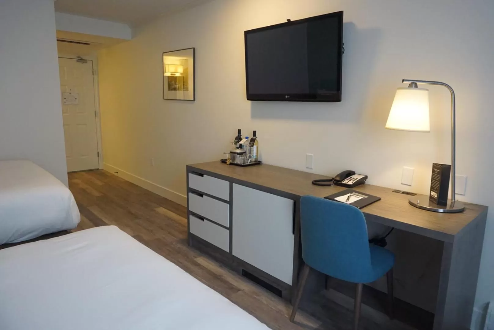 Bed in The Hotel on Pownal