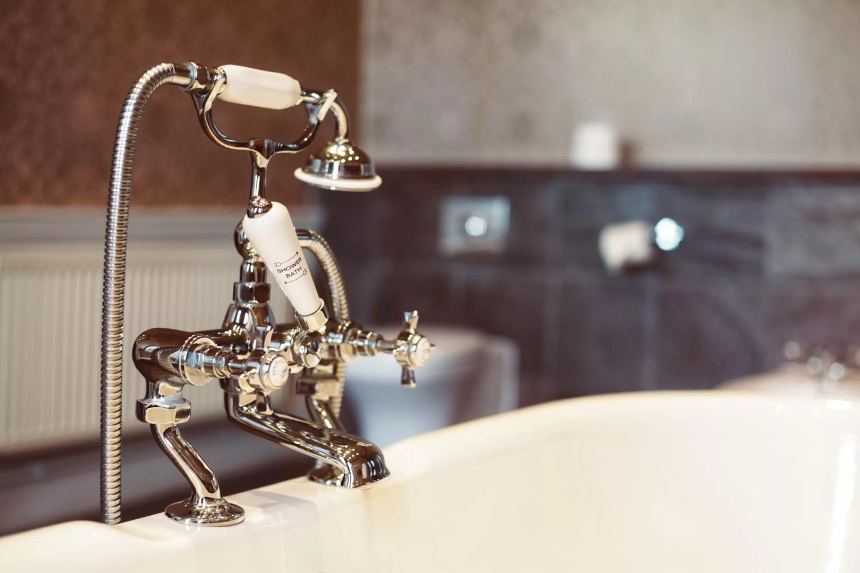 Bathroom in Colwick Hall Hotel