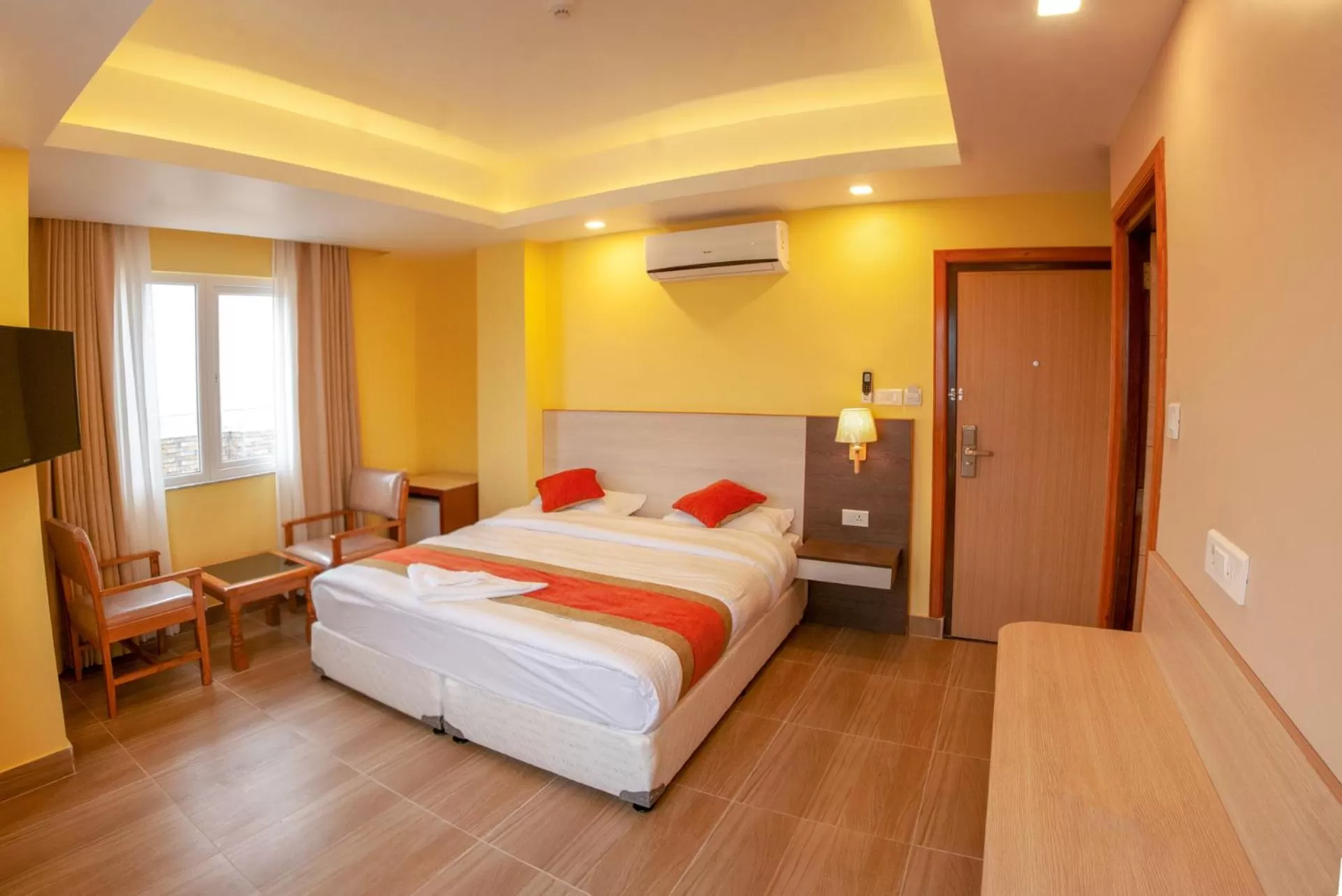 Bedroom, Bed in Hotel Krishna Kathmandu