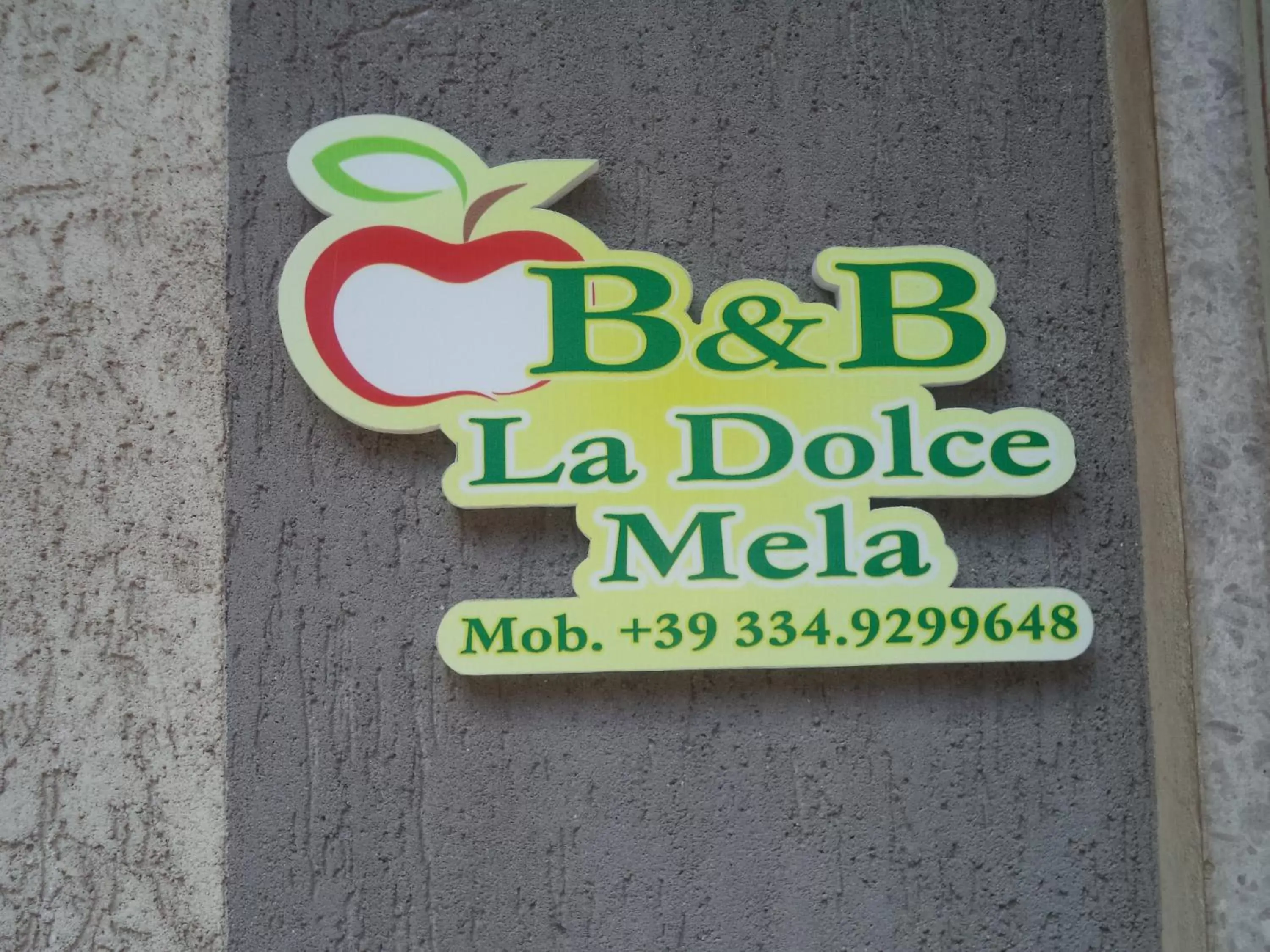 Facade/entrance, Logo/Certificate/Sign/Award in B&B Affittacamere La Dolce Mela