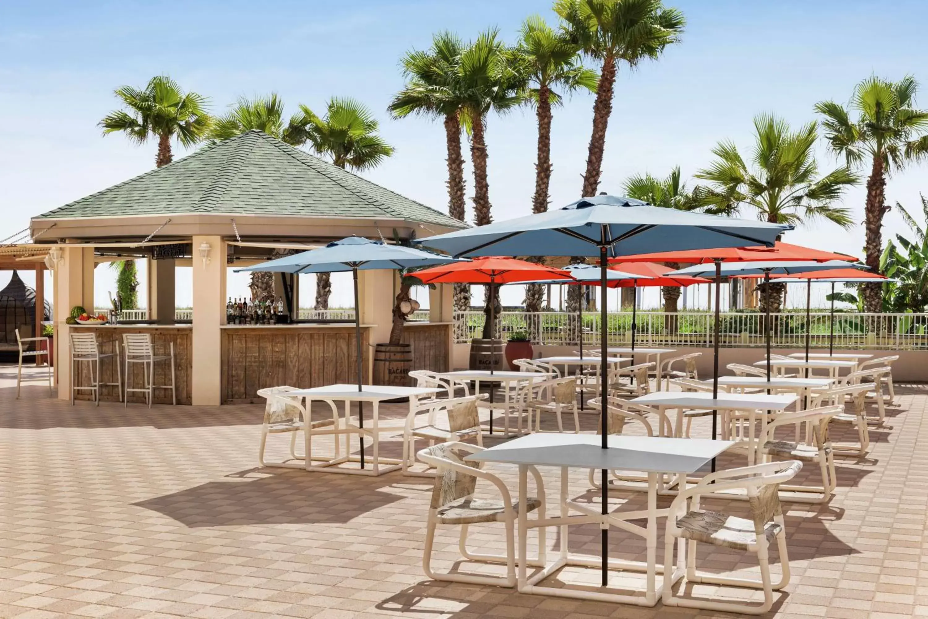 Dining area, Restaurant/Places to Eat in Hilton Garden Inn South Padre Island