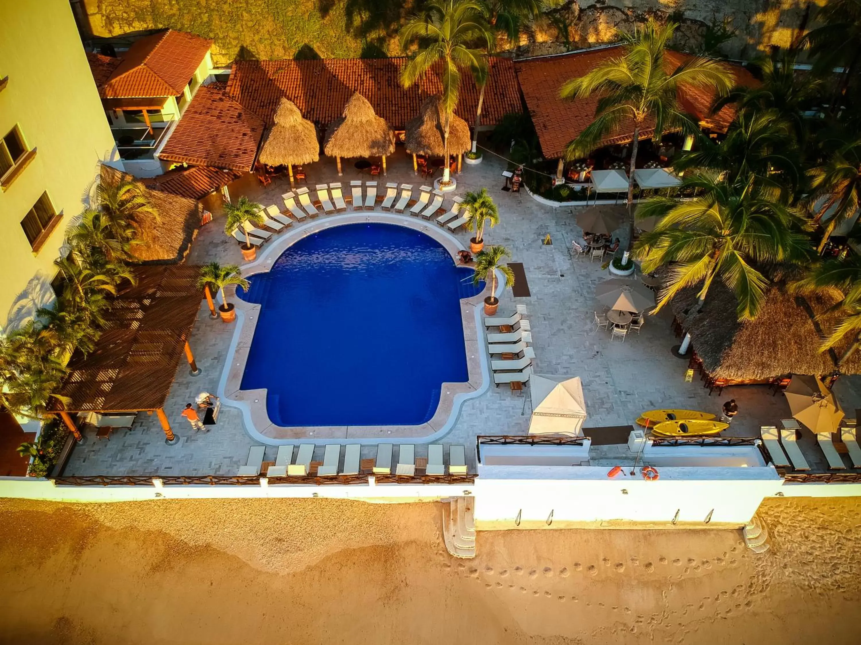 Swimming pool, Bird's-eye View in Costa Sur Resort & Spa