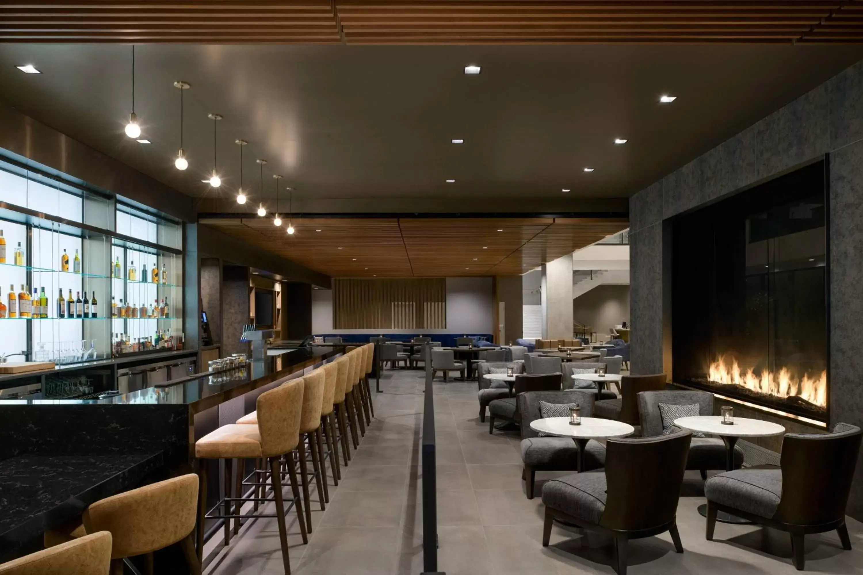Lounge or bar, Restaurant/Places to Eat in Marriott Tacoma Downtown