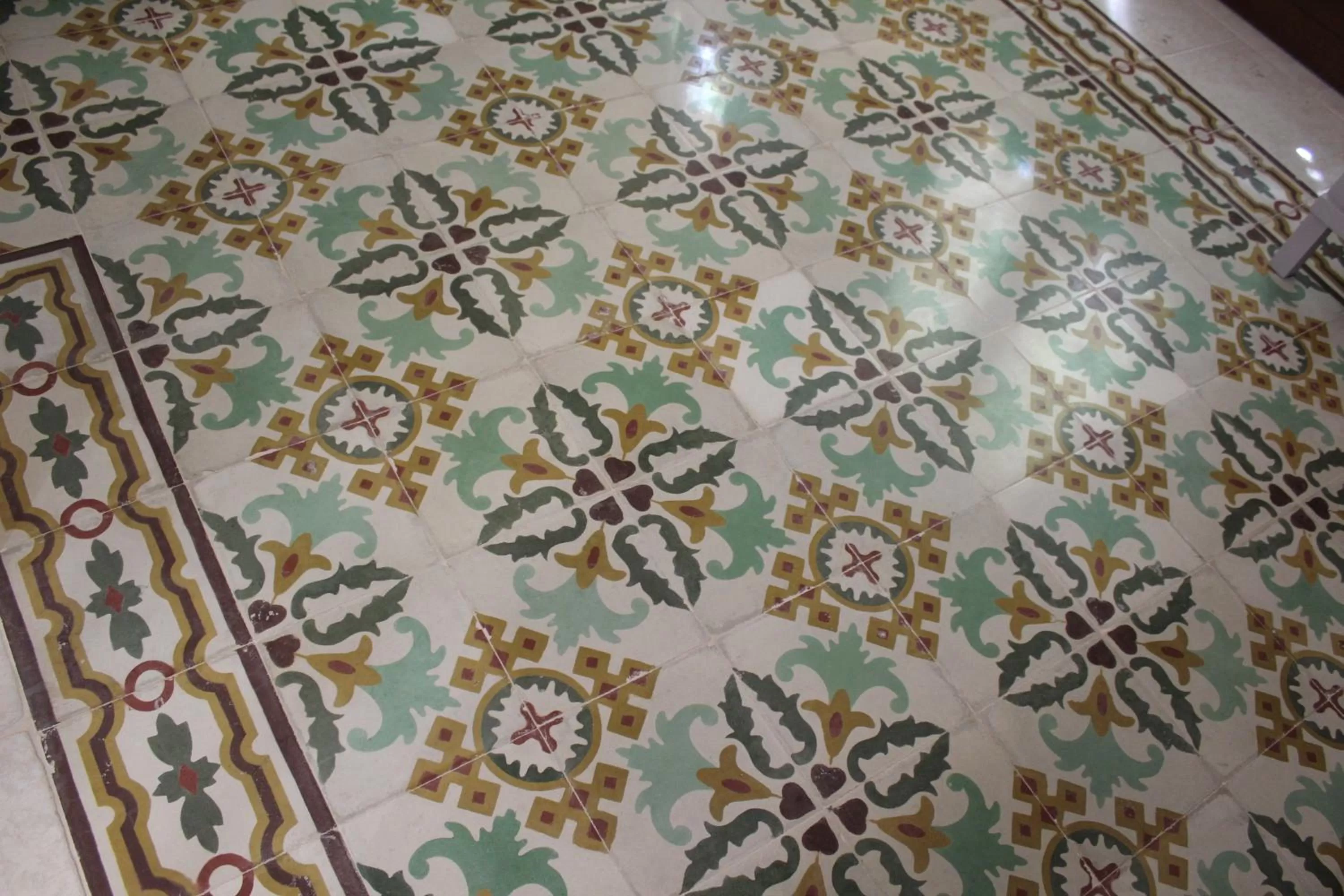 Decorative detail, Bathroom in Masseria Tolla