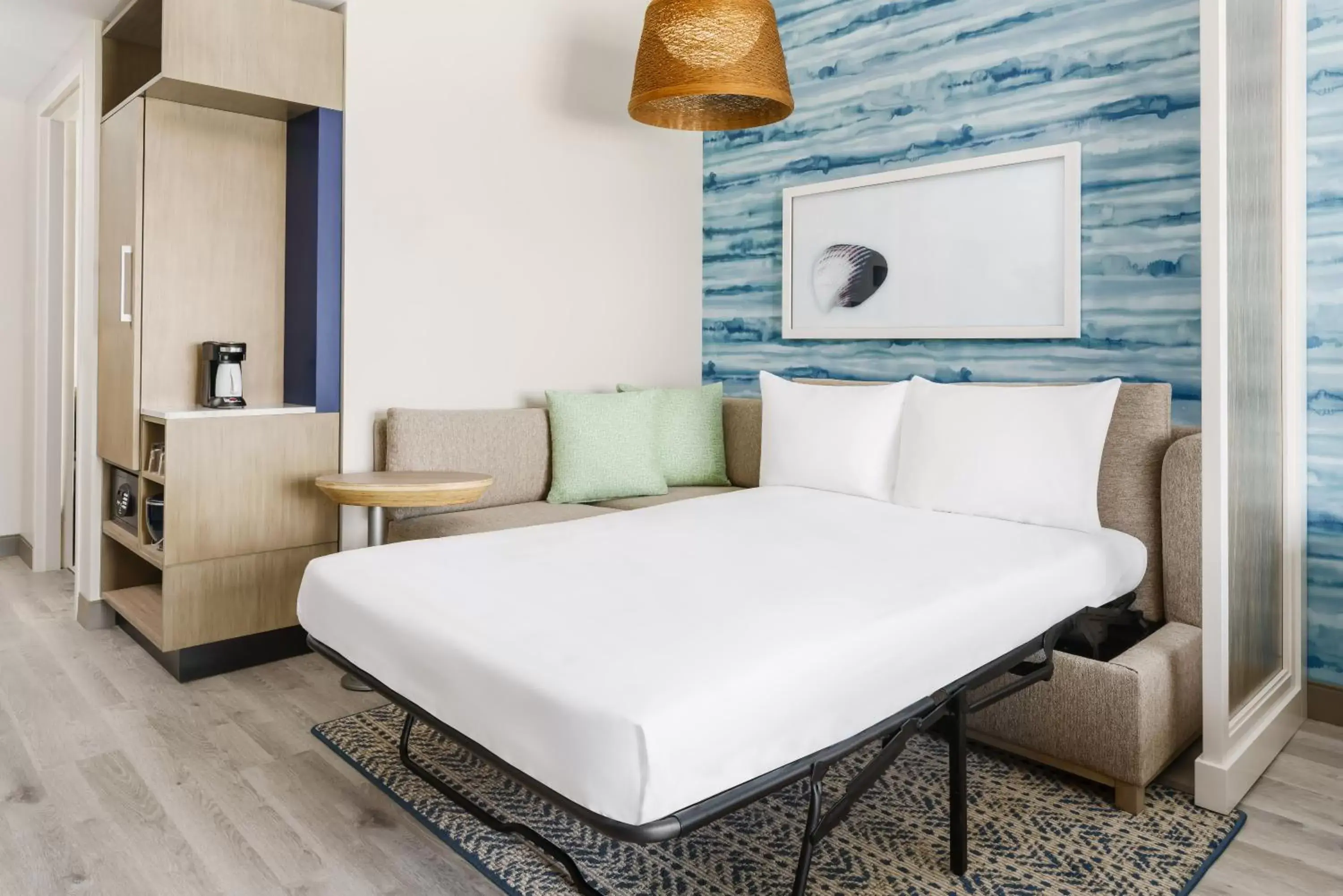 Bed in Hyatt Place Panama City Beach - Beachfront