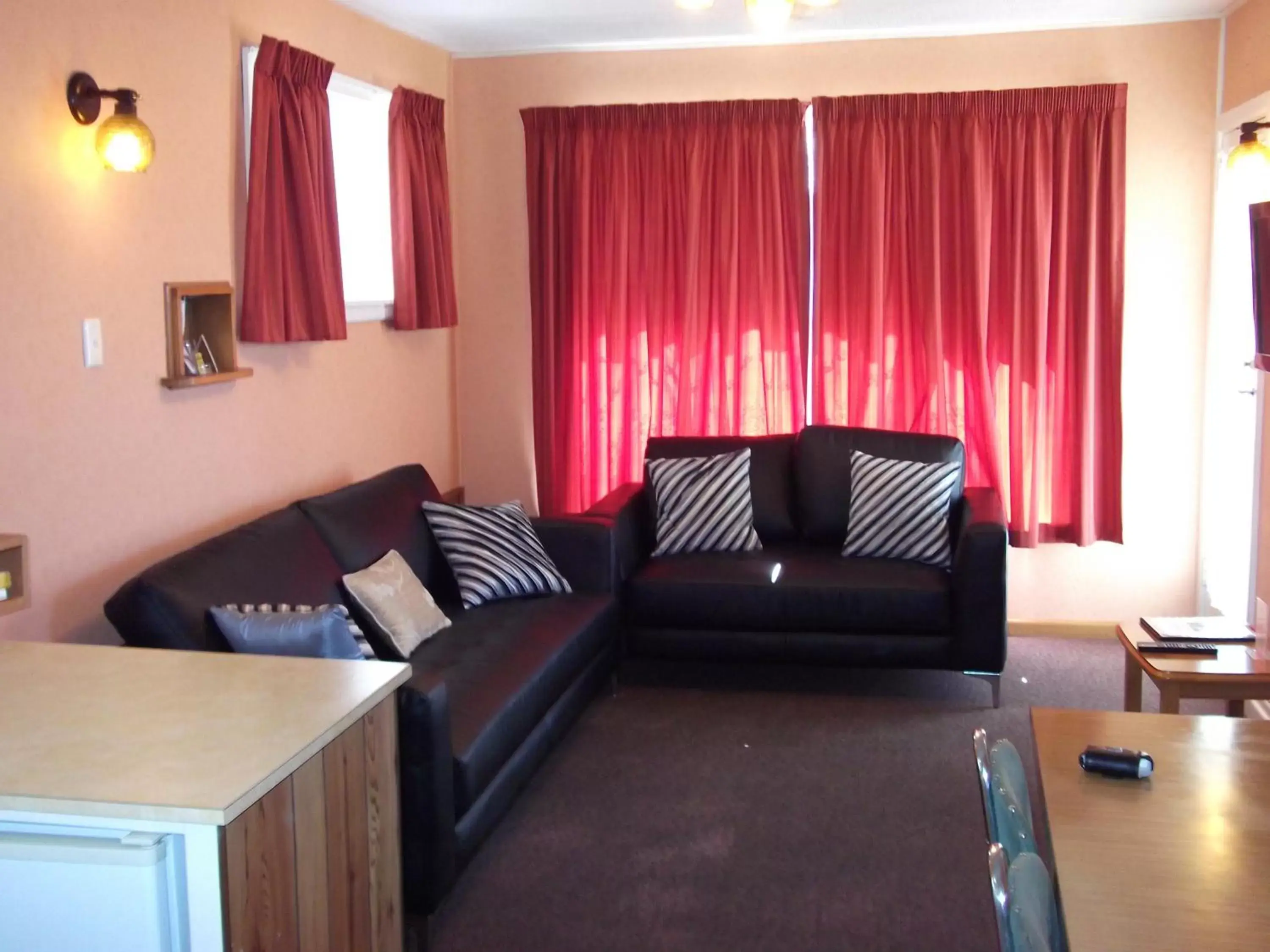 Living room, Seating Area in Belle Bonne Motel