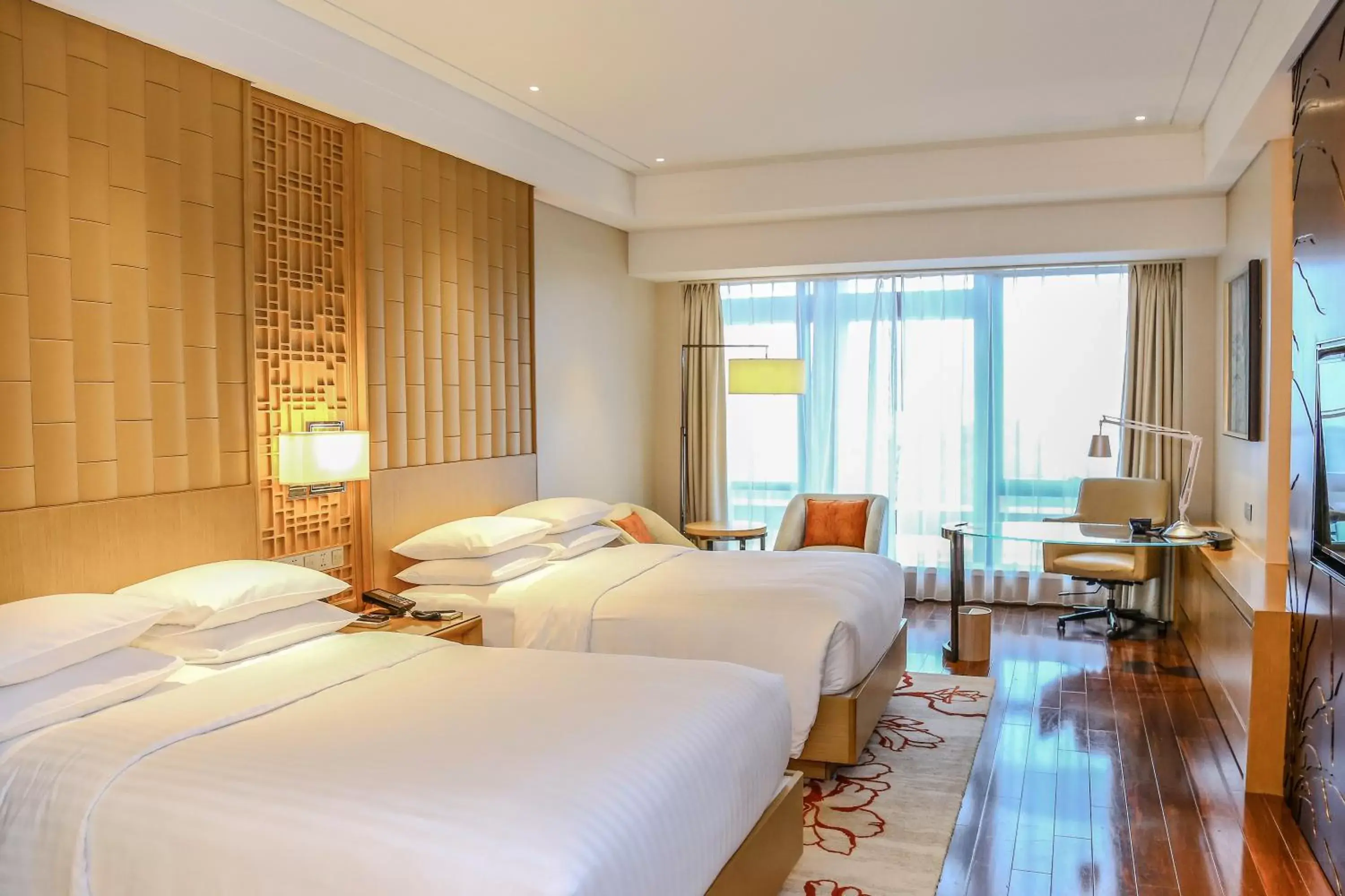 Bedroom in Zhuhai Marriott Hotel