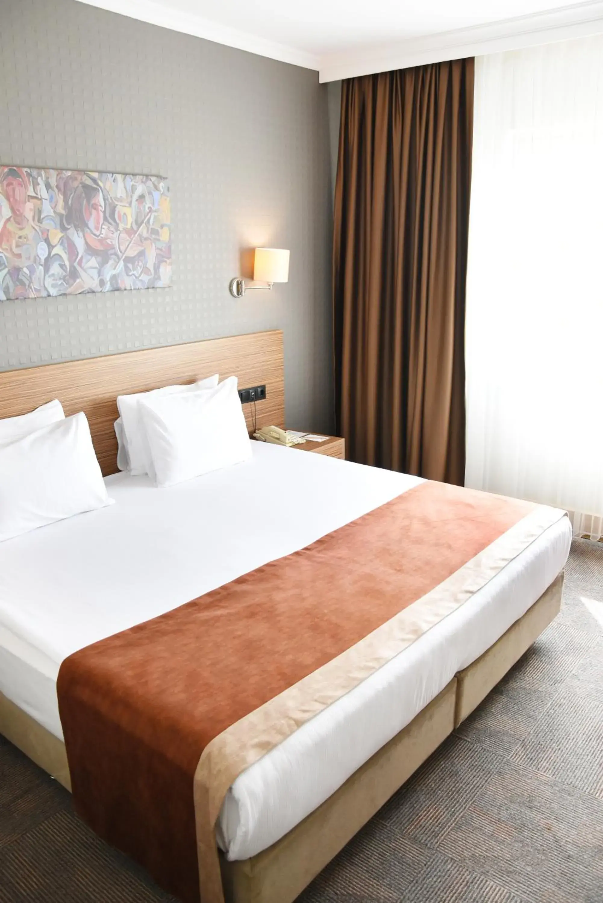 Bed in Euro Park Hotel Bursa