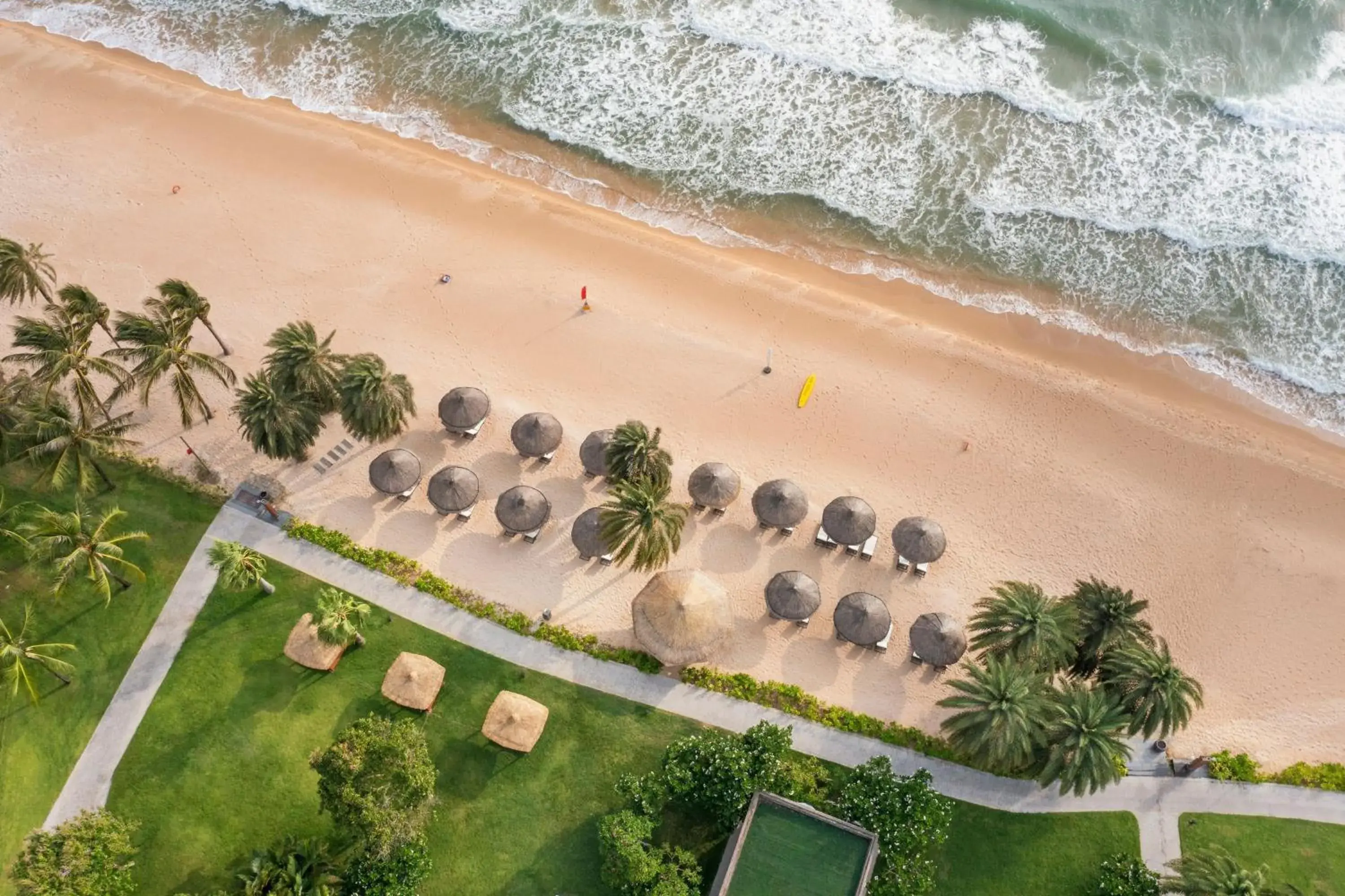 Beach, Bird's-eye View in Sheraton Phu Quoc Long Beach Resort