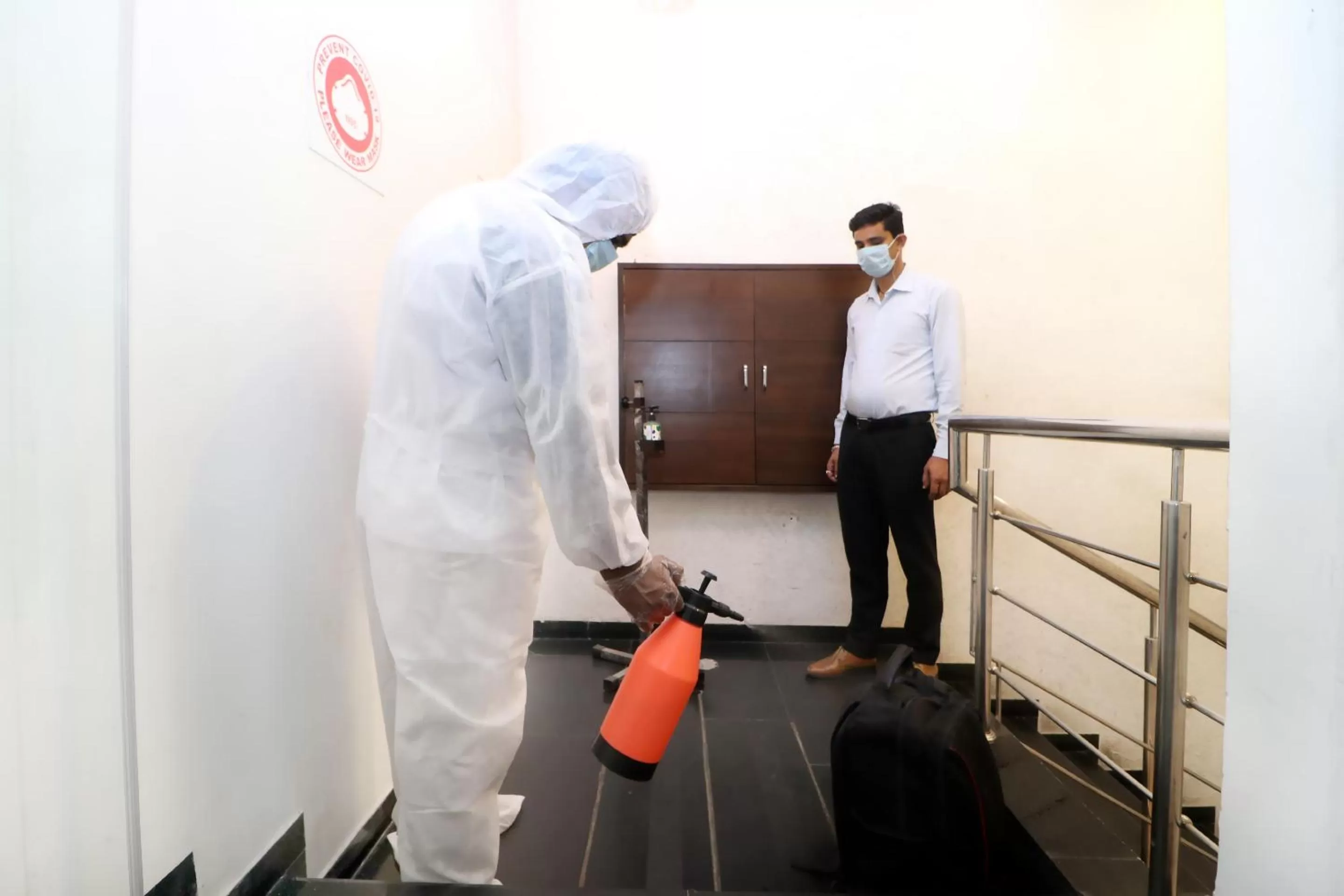 People in Hotel Seven- Center of City Chandigarh