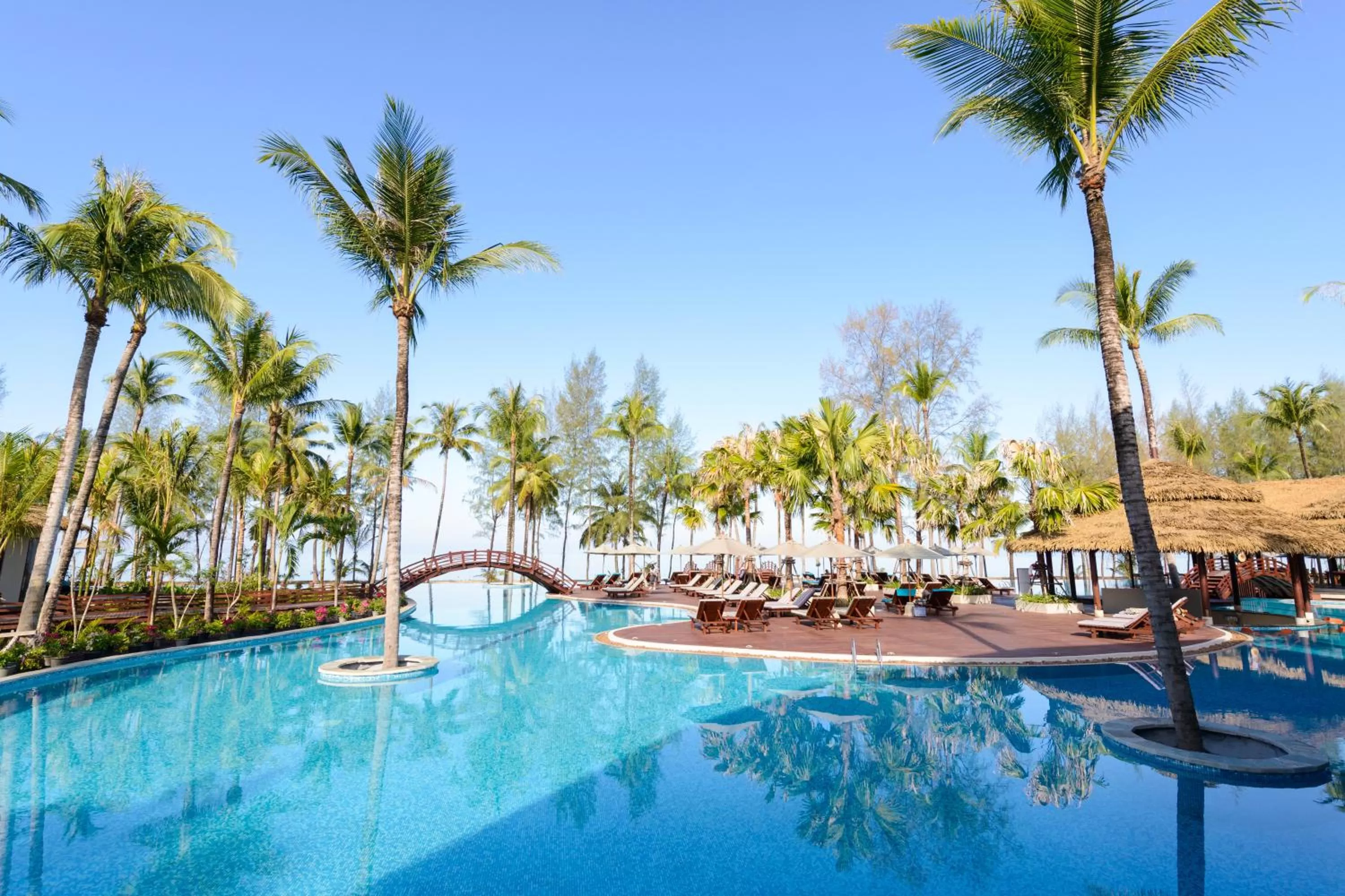 Swimming pool in The Haven Khao Lak