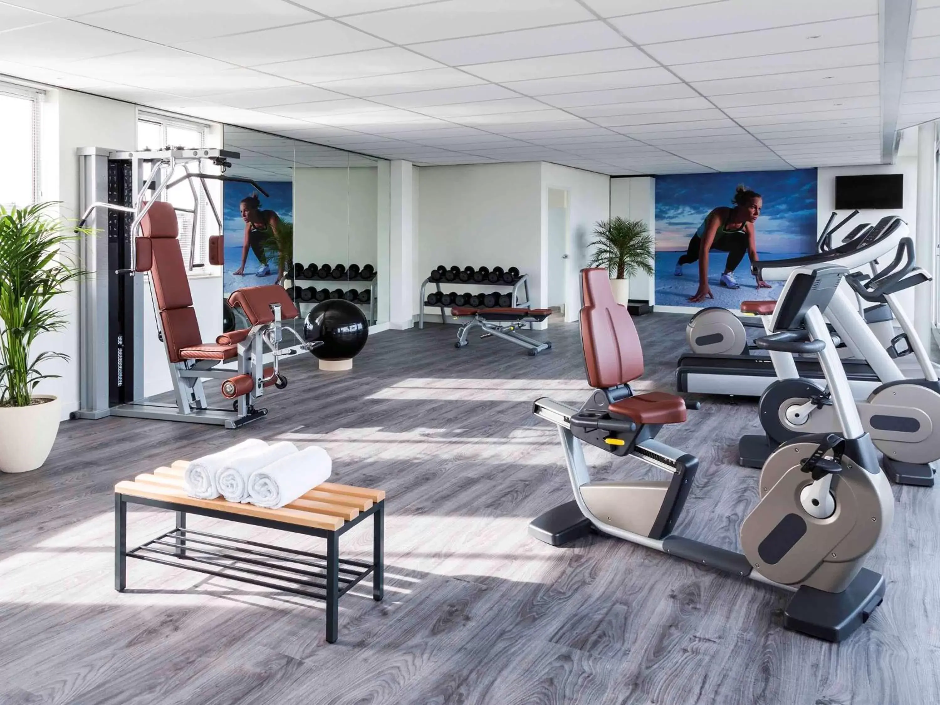 On site, Fitness Center/Facilities in Novotel Den Haag City Centre, fully renovated