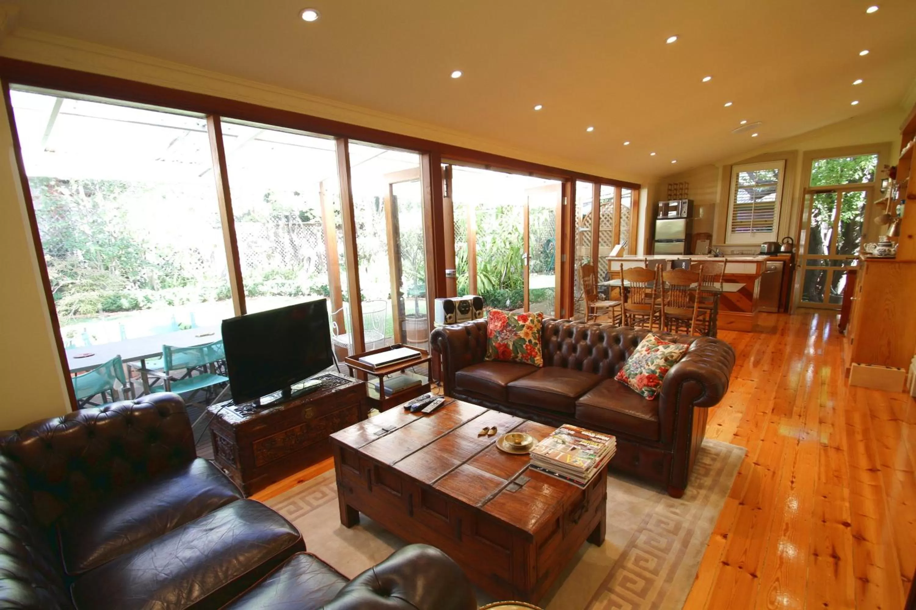 Living room in North Adelaide Heritage Cottages & Apartments