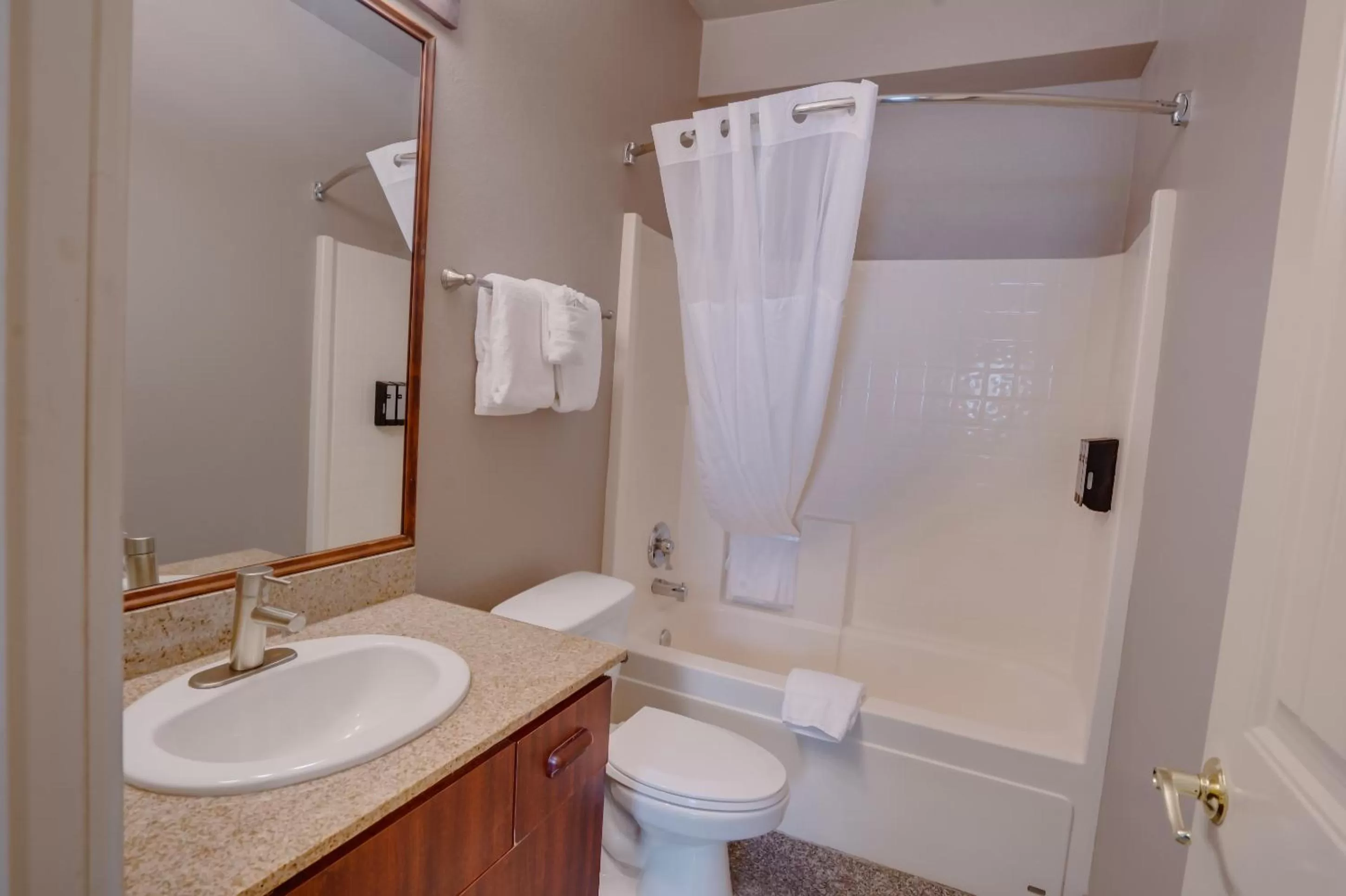 Shower in The Ashley Inn & Suites