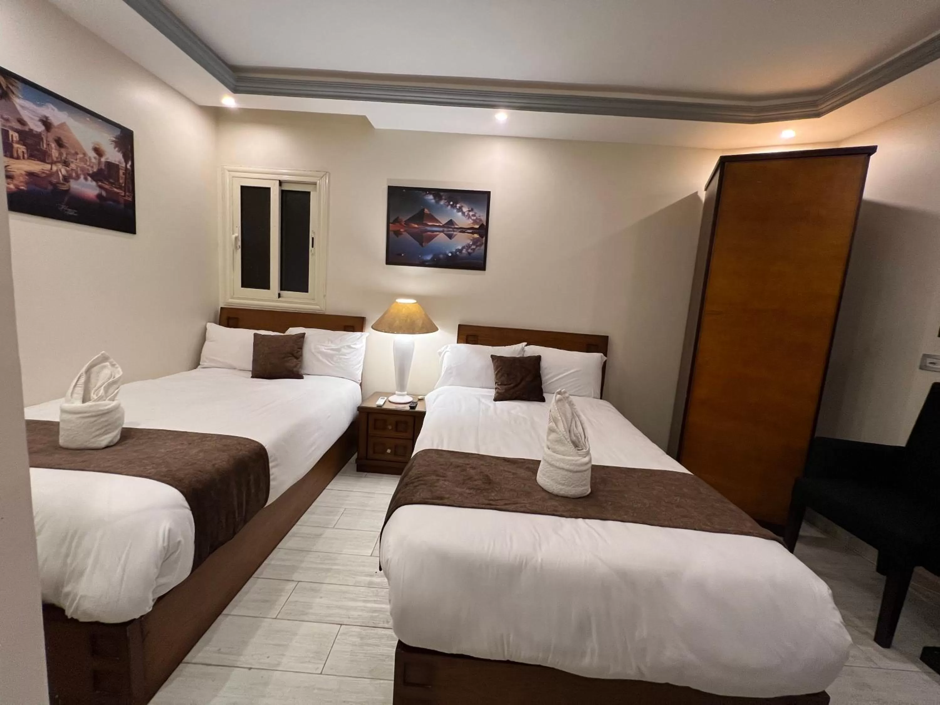 Bed in The Muse Pyramids