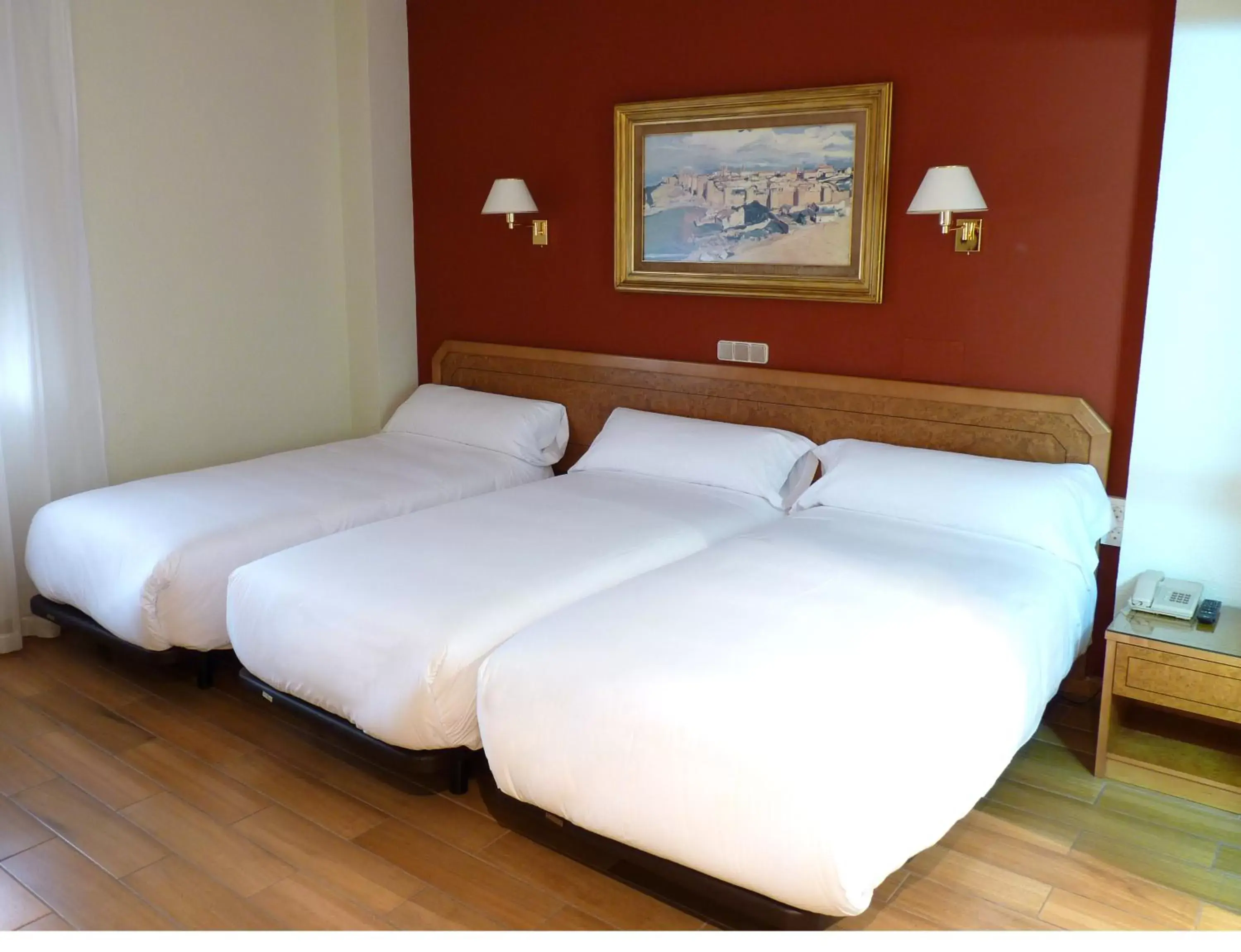 Bed in Hotel Don Carmelo