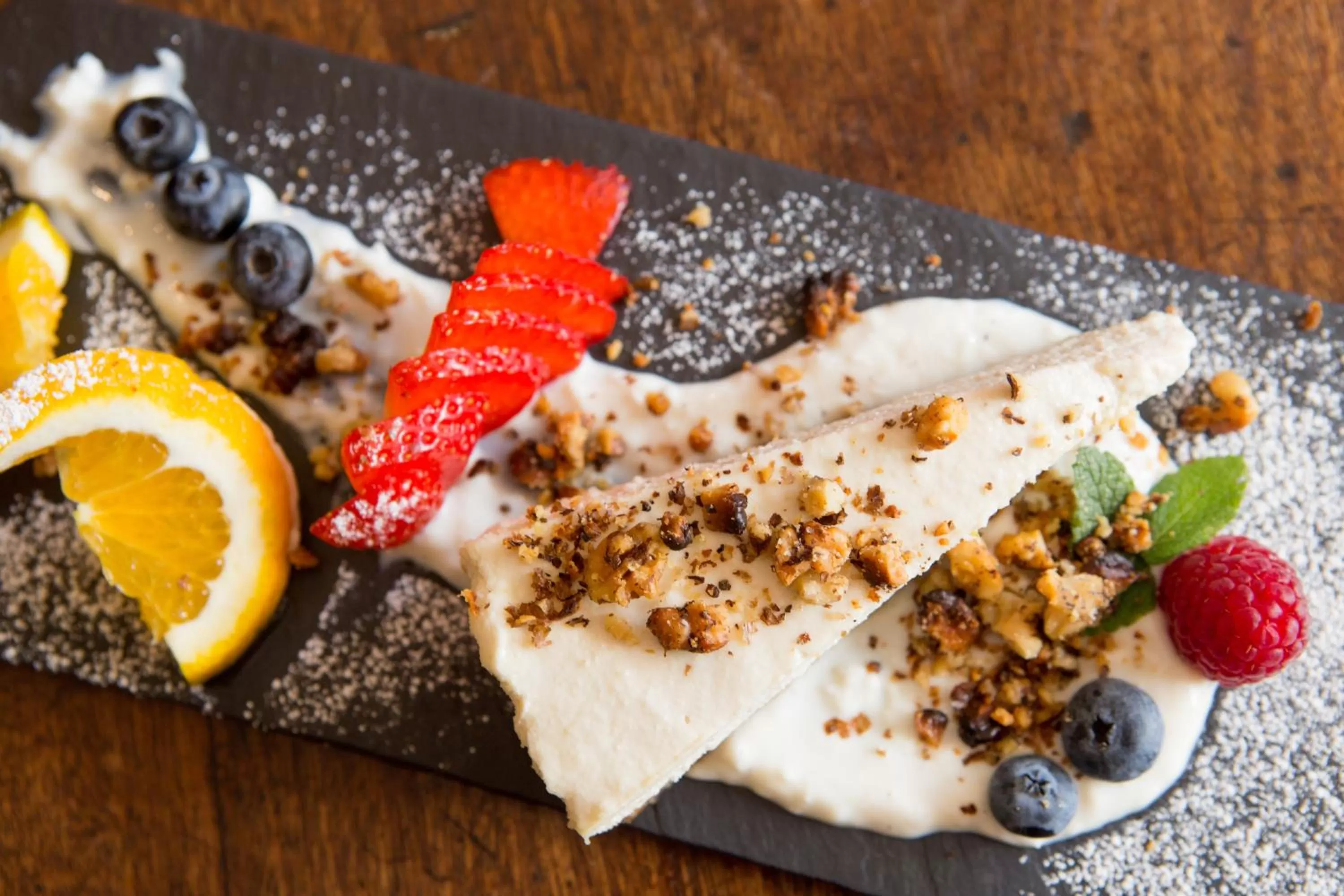 Food close-up in Mount Edgcumbe