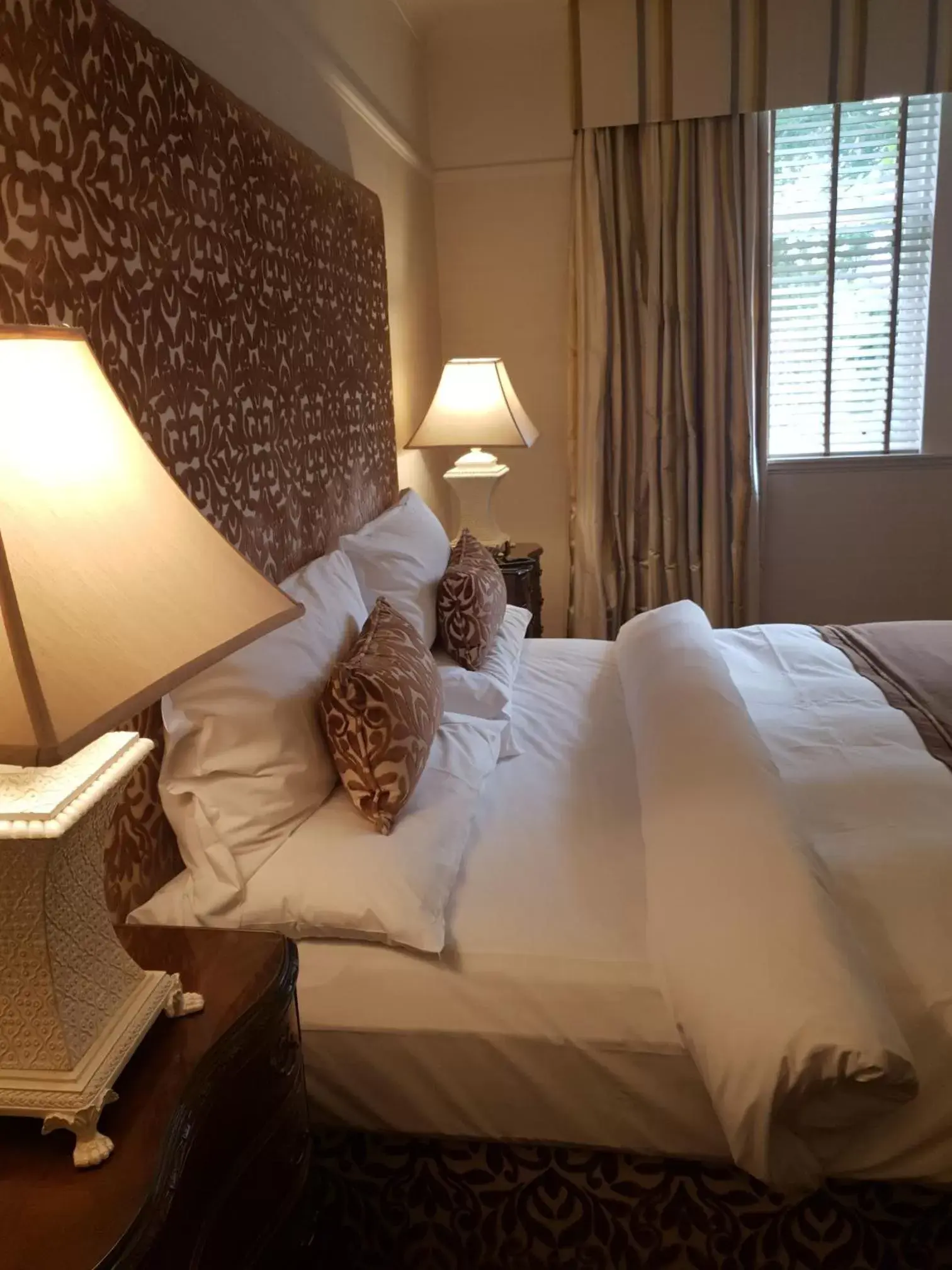 Bed in The Marcliffe Hotel and Spa