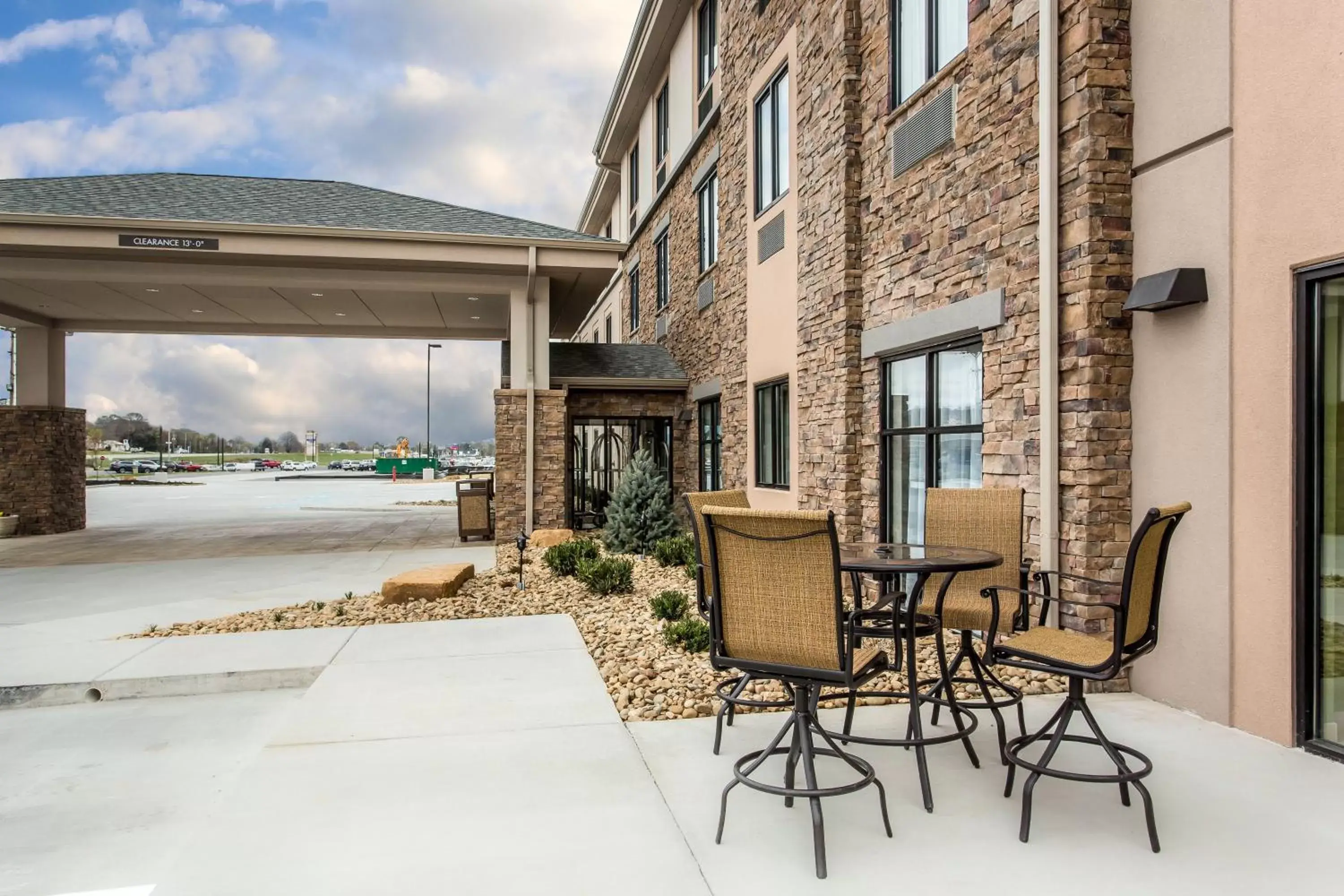 Balcony/Terrace, Property Building in Sleep Inn & Suites Dayton