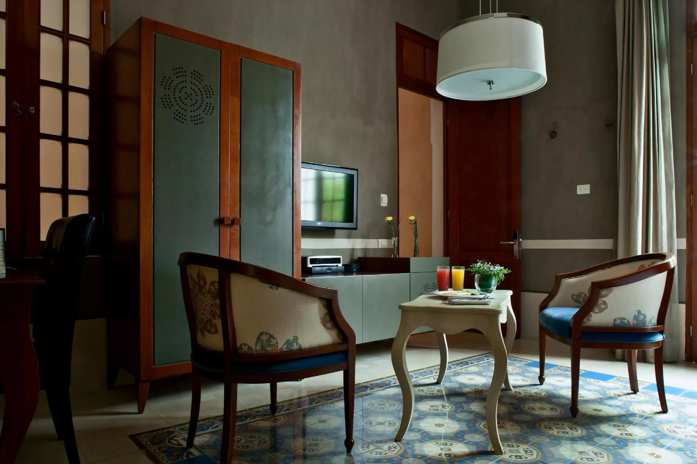 Living room in Rosas & Xocolate Boutique Hotel and Spa Merida, a Member of Design Hotels