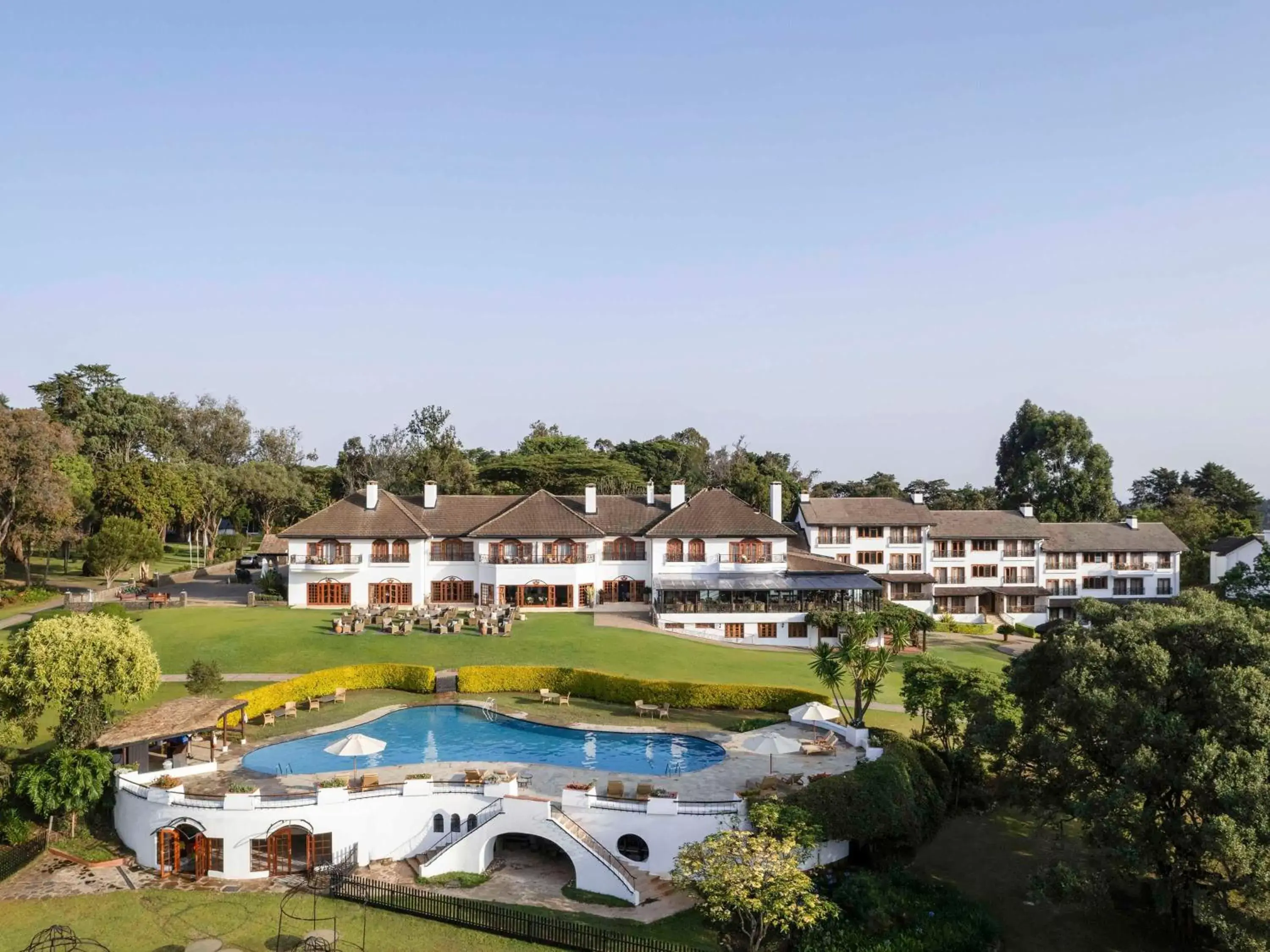 Property building, Pool View in Fairmont Mount Kenya Safari Club