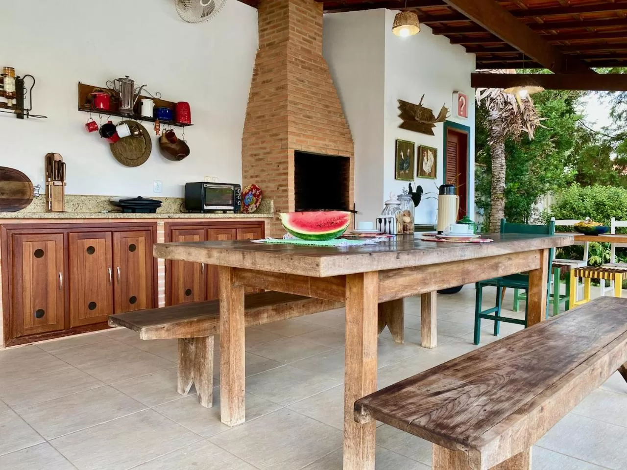 Dining Area in Pousada Nossa Terra