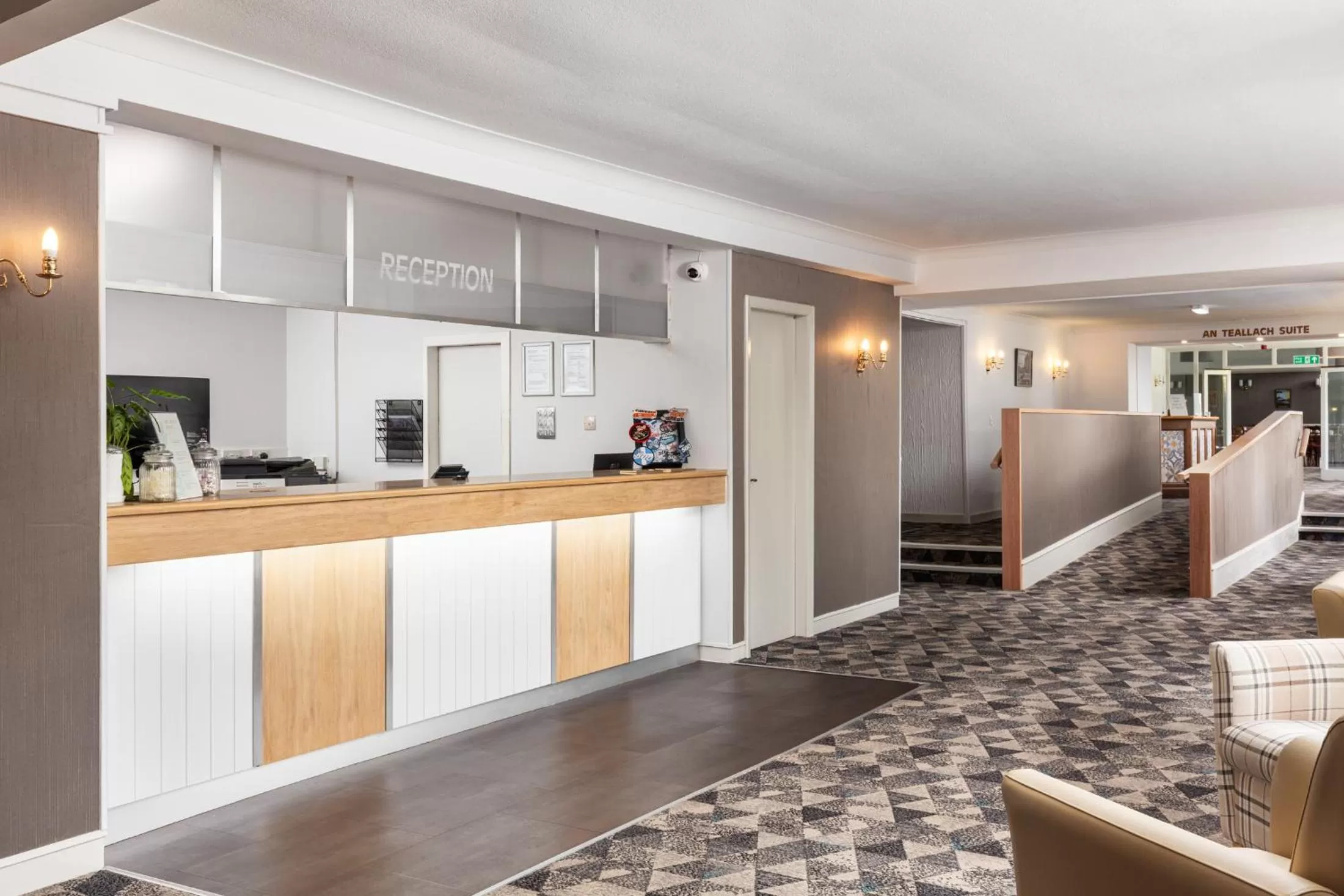 Lobby or reception in Caledonian Hotel 'A Bespoke Hotel’