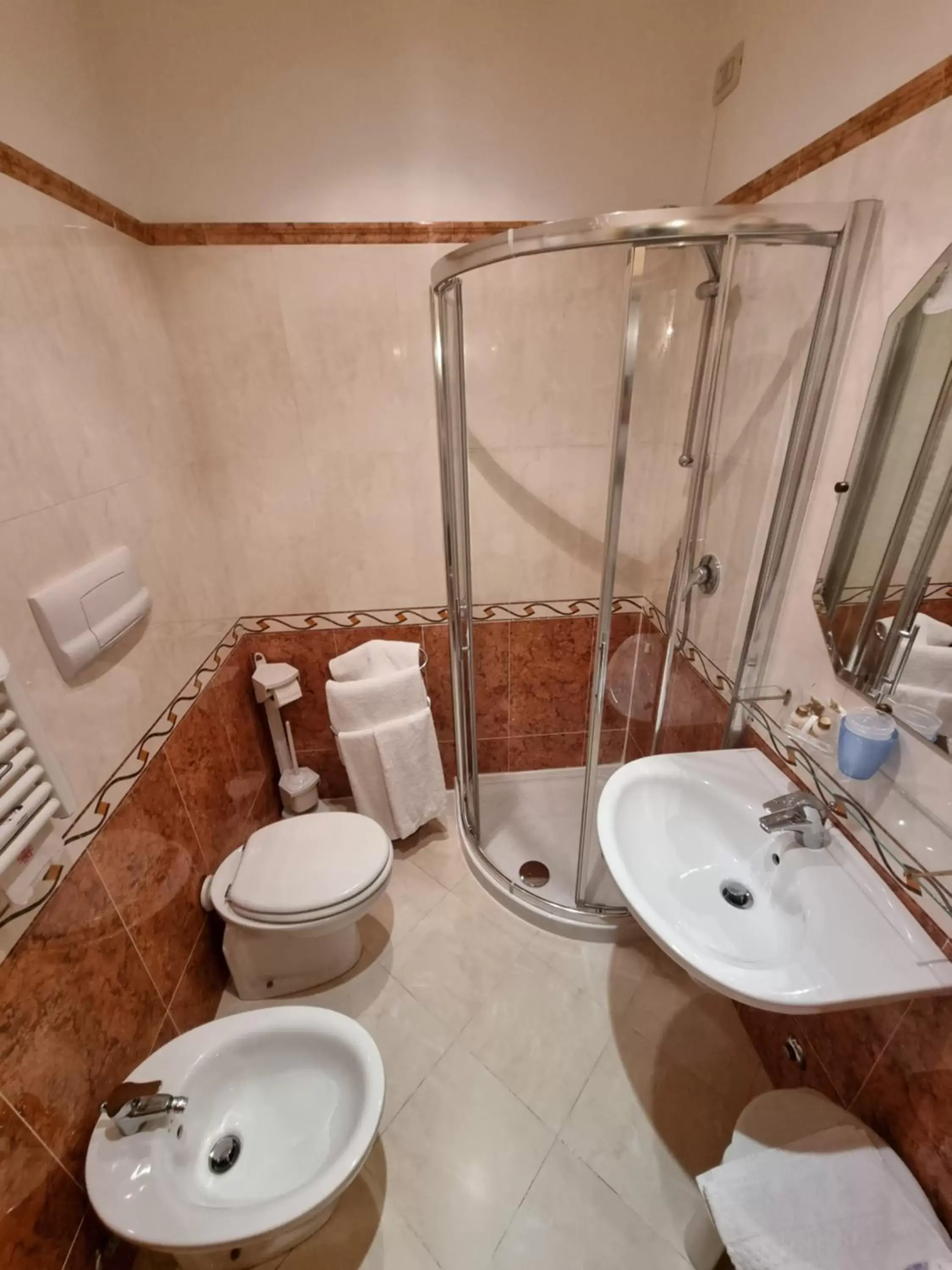 Bathroom in Locanda Al Leon