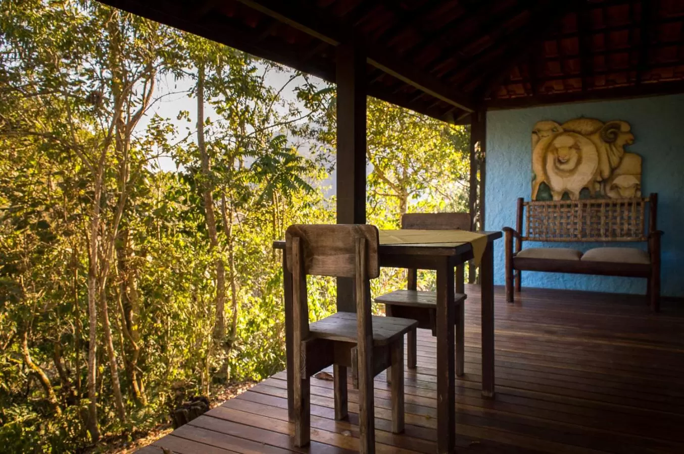 Balcony/Terrace in Pousada Vila Santa Barbara
