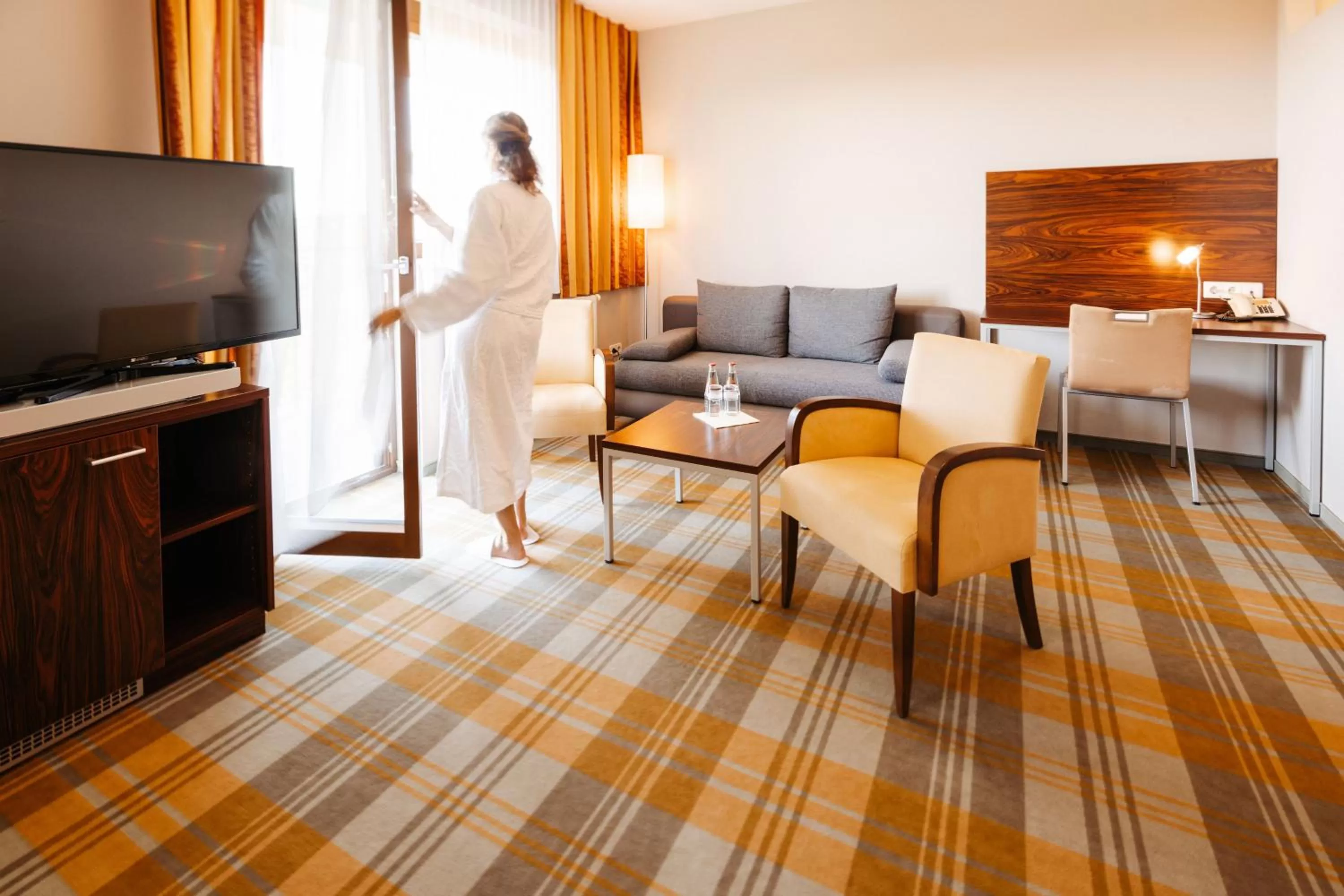 Bed in Hotel Liebmann