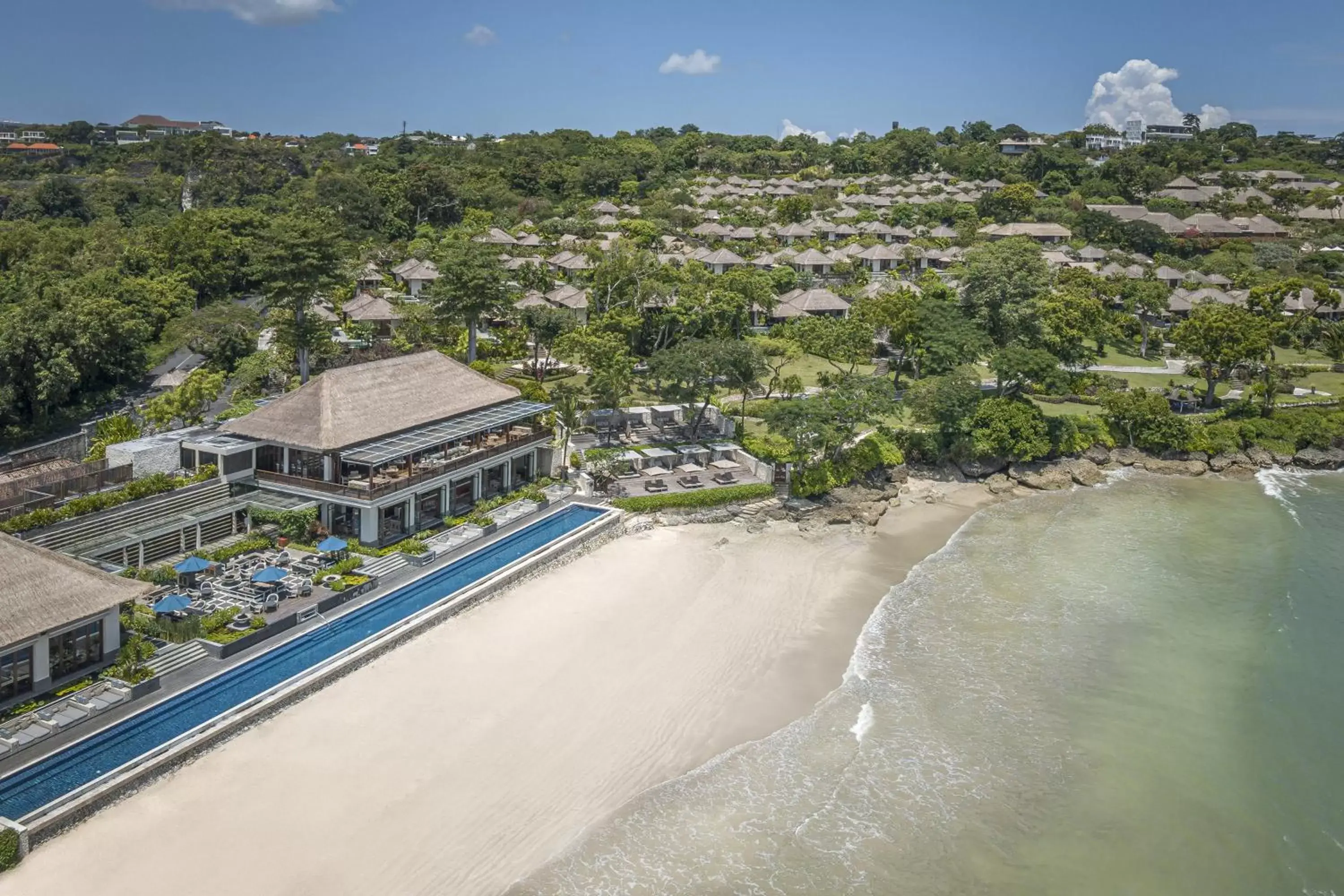 Property building, Bird's-eye View in Four Seasons Resort Bali at Jimbaran Bay