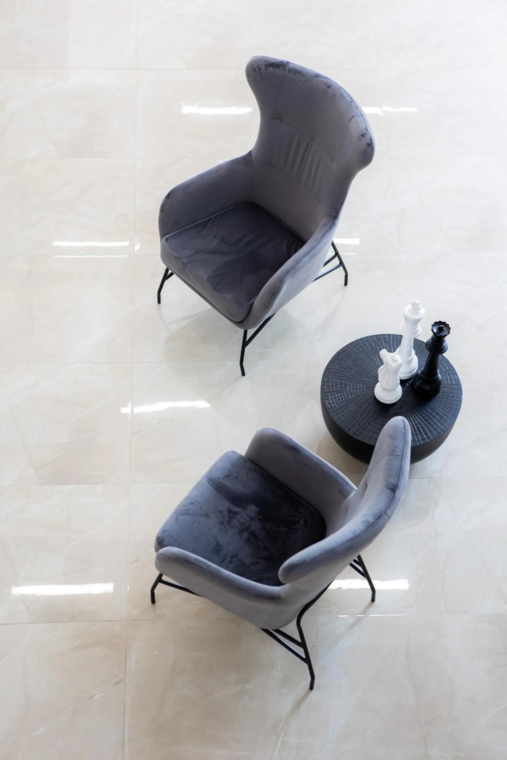 Seating area in Hotel Philippos