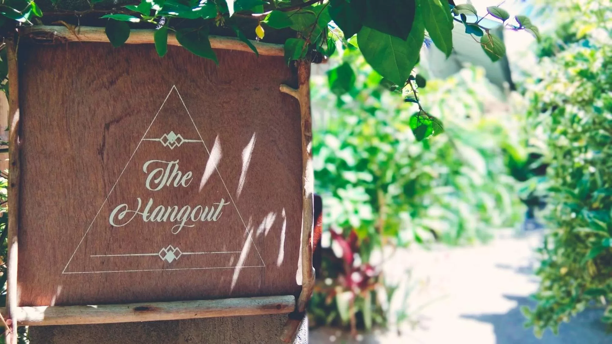 Property building, Property Logo/Sign in Café des Arts Gili Air