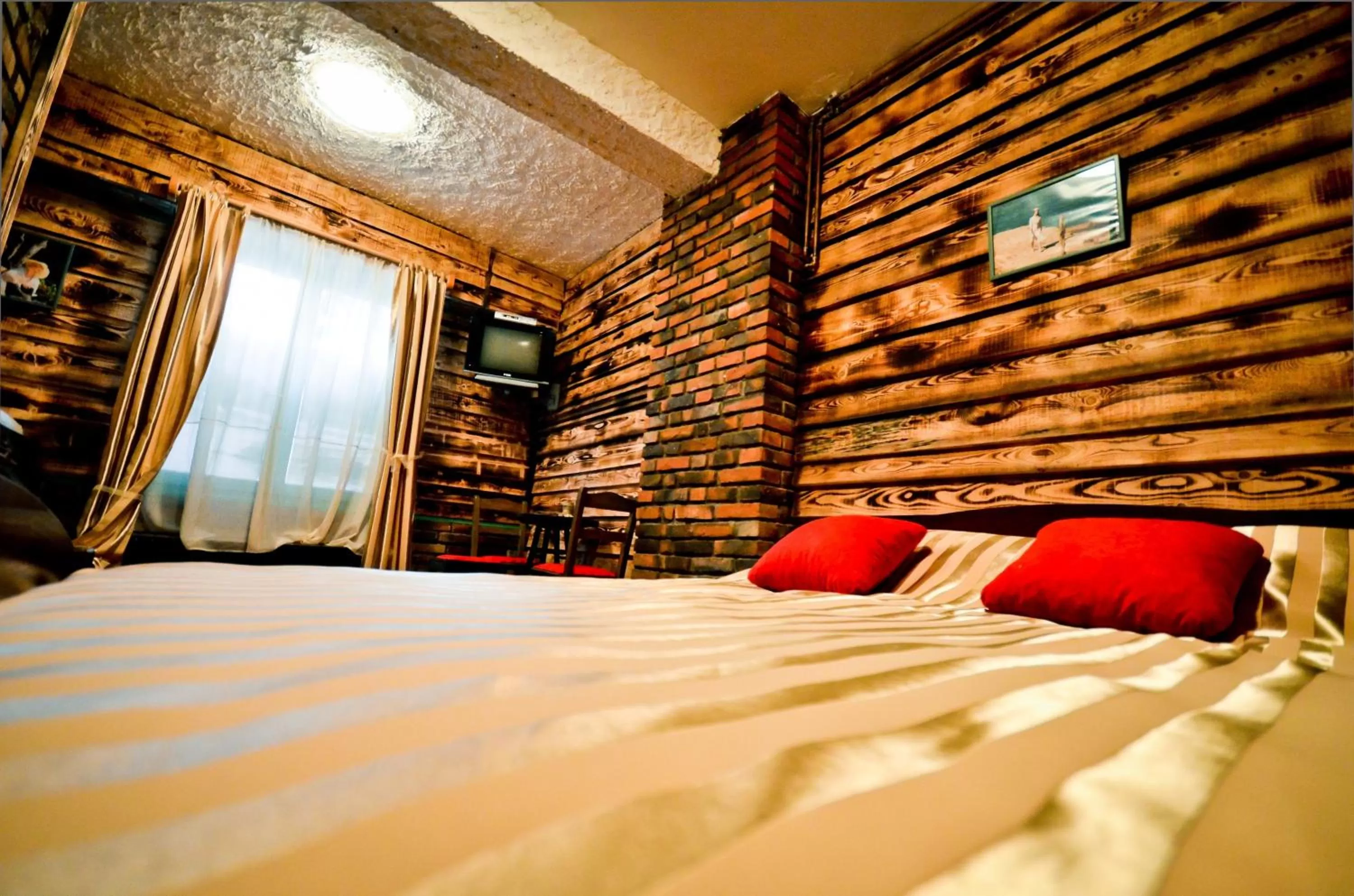 Bed in B&B Etno Village Sunčana Reka