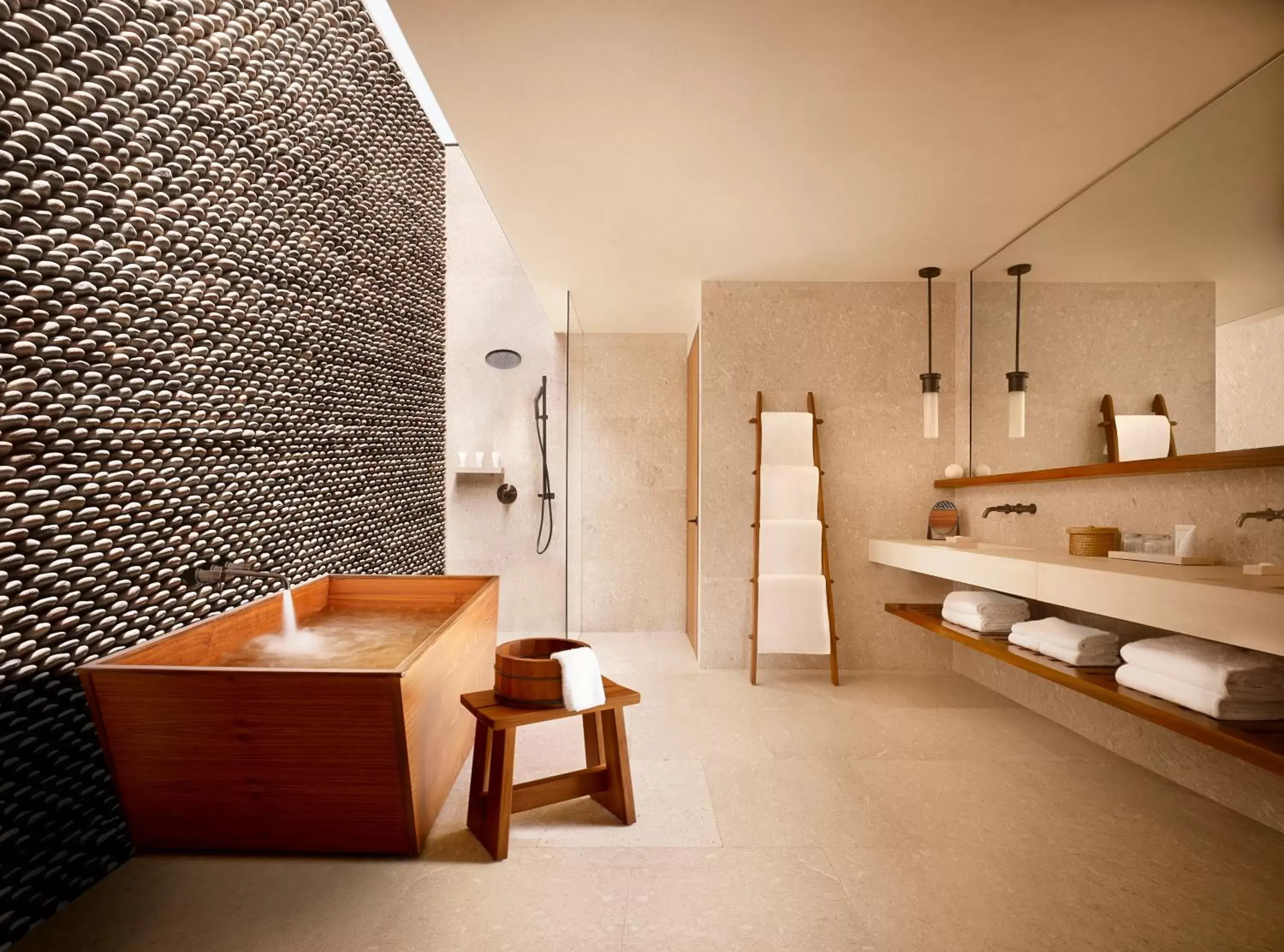 Bath, Bathroom in Nobu Hotel Los Cabos