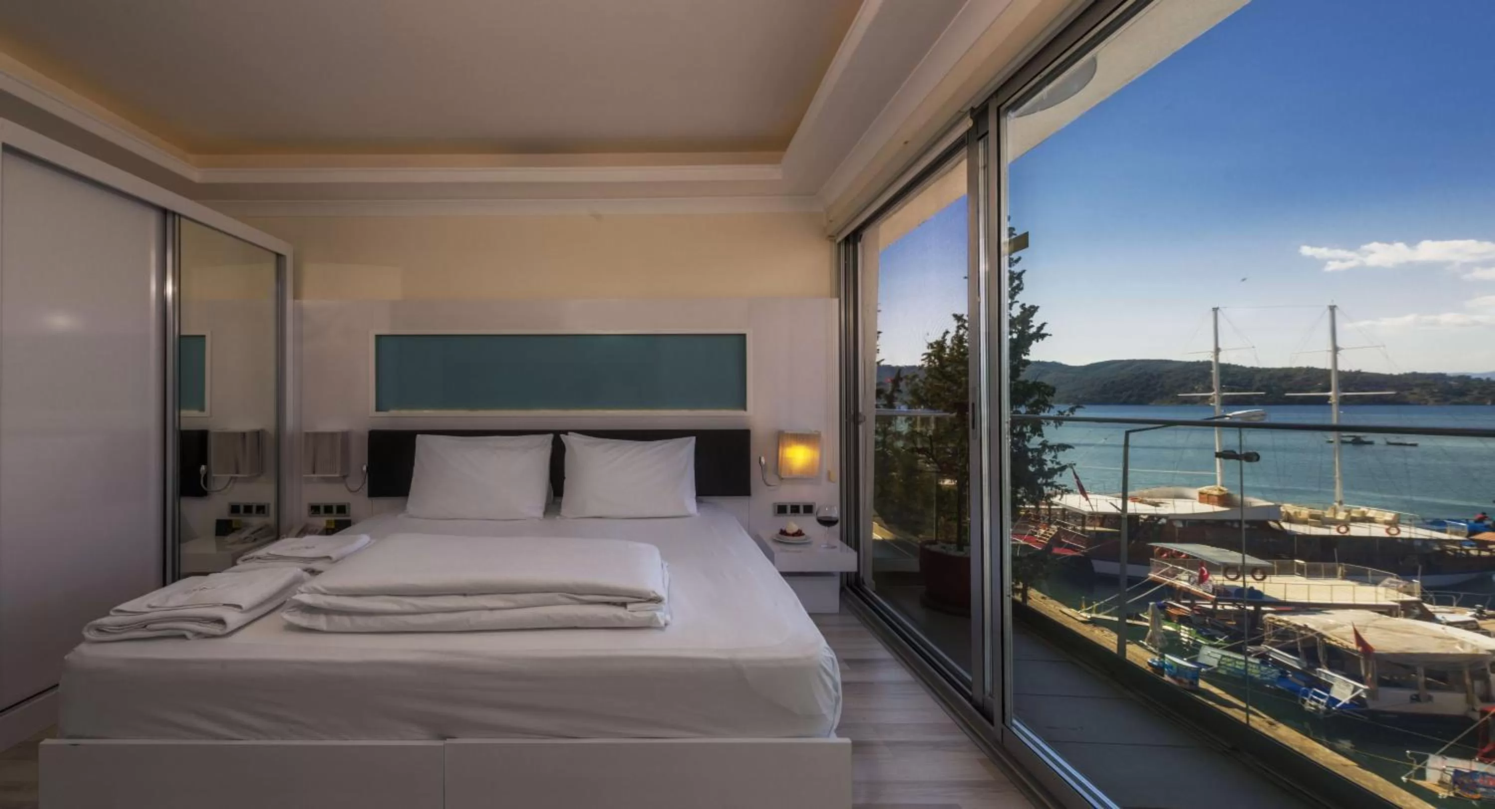 Bed in Orka Boutique Hotel