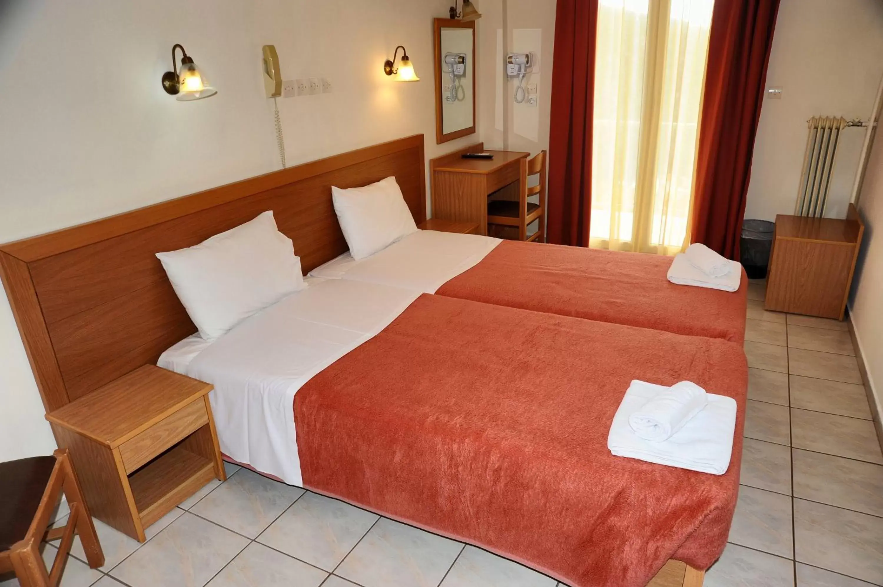 Bed in Castri Hotel