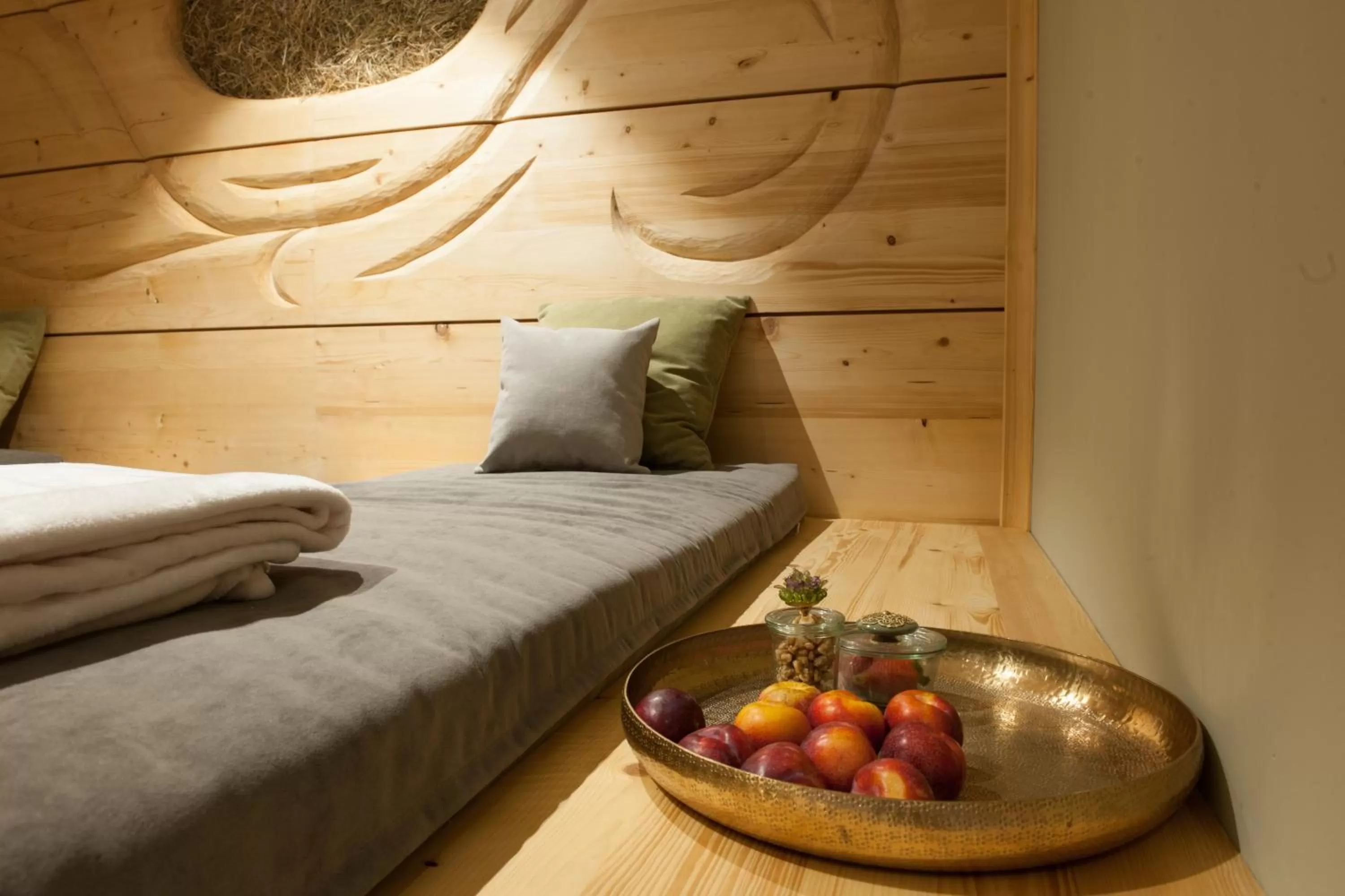 Bed in Forstnerwirt hotel | stubn | biergarten