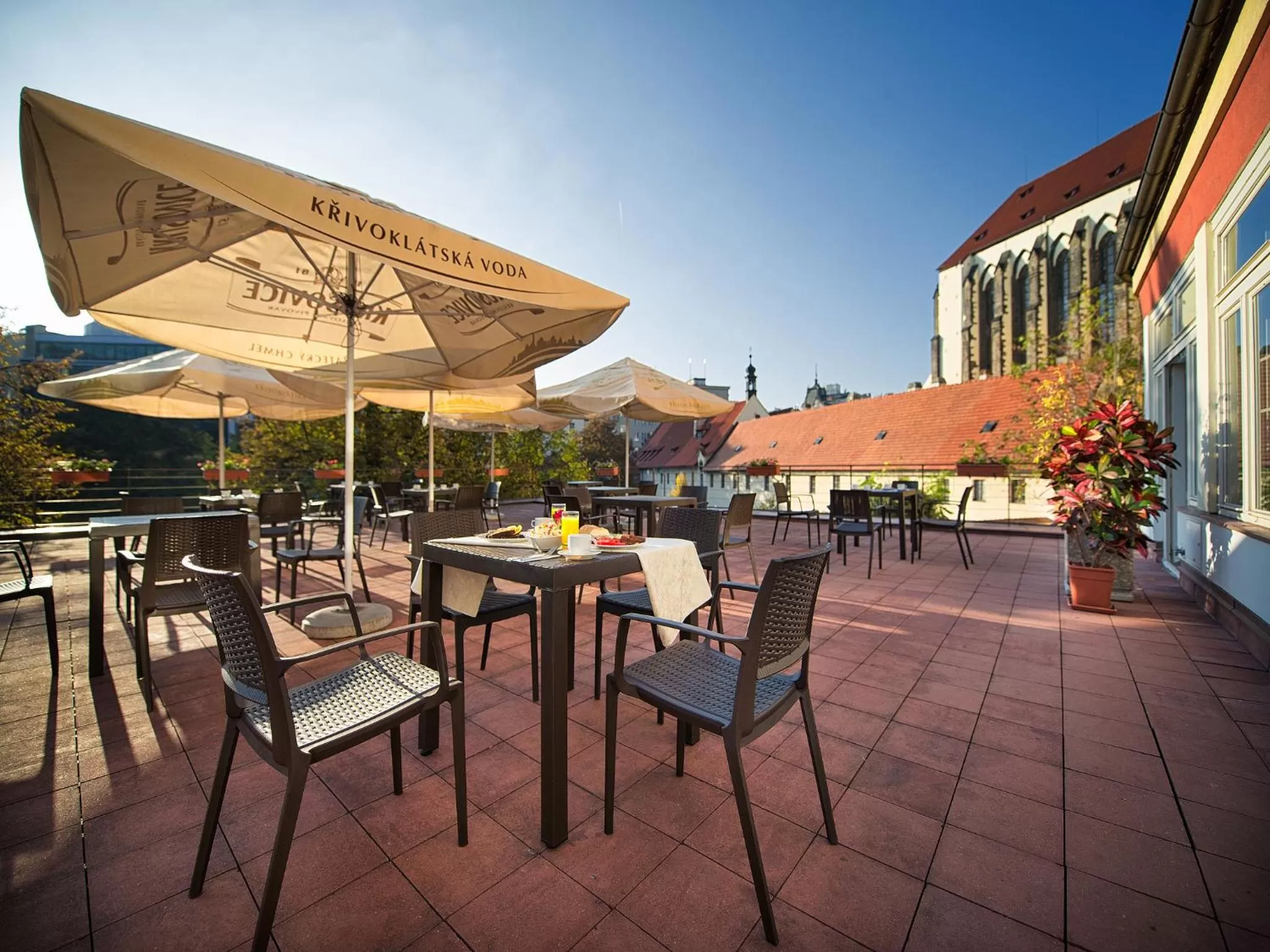 Restaurant/places to eat in EA Hotel Julis