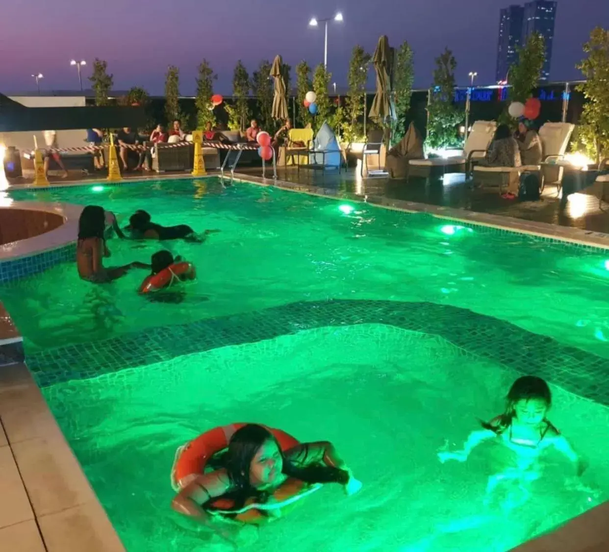 Night, Swimming Pool in Royal View Hotel