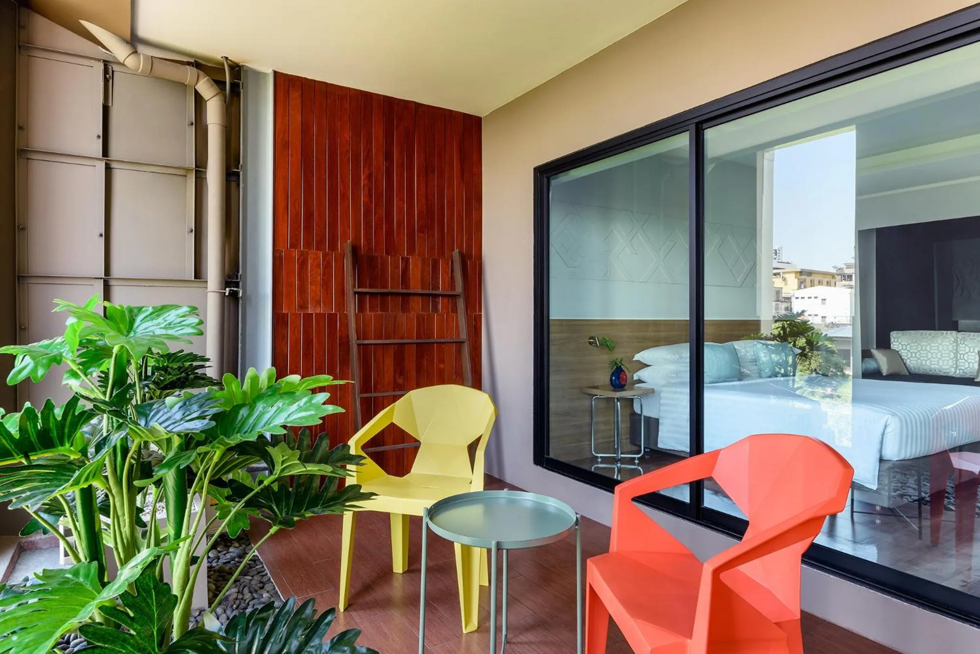 Balcony/Terrace in VELA be Bangkok Ratchathewi